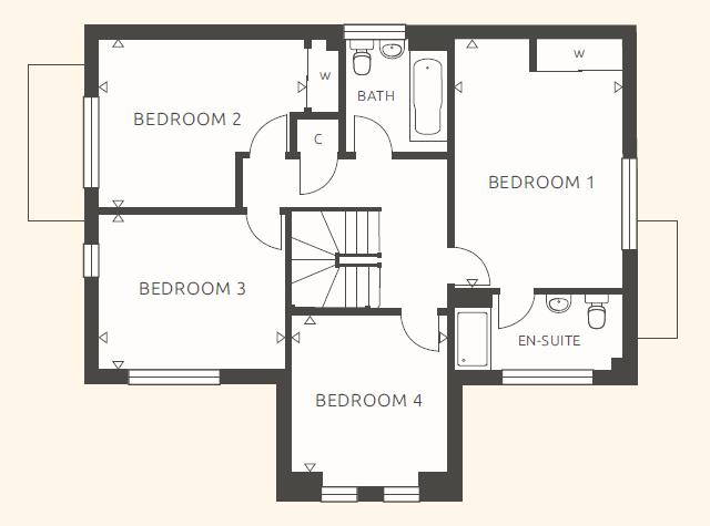 7 Field Maple Close, Station Road, Ashwell floorplan