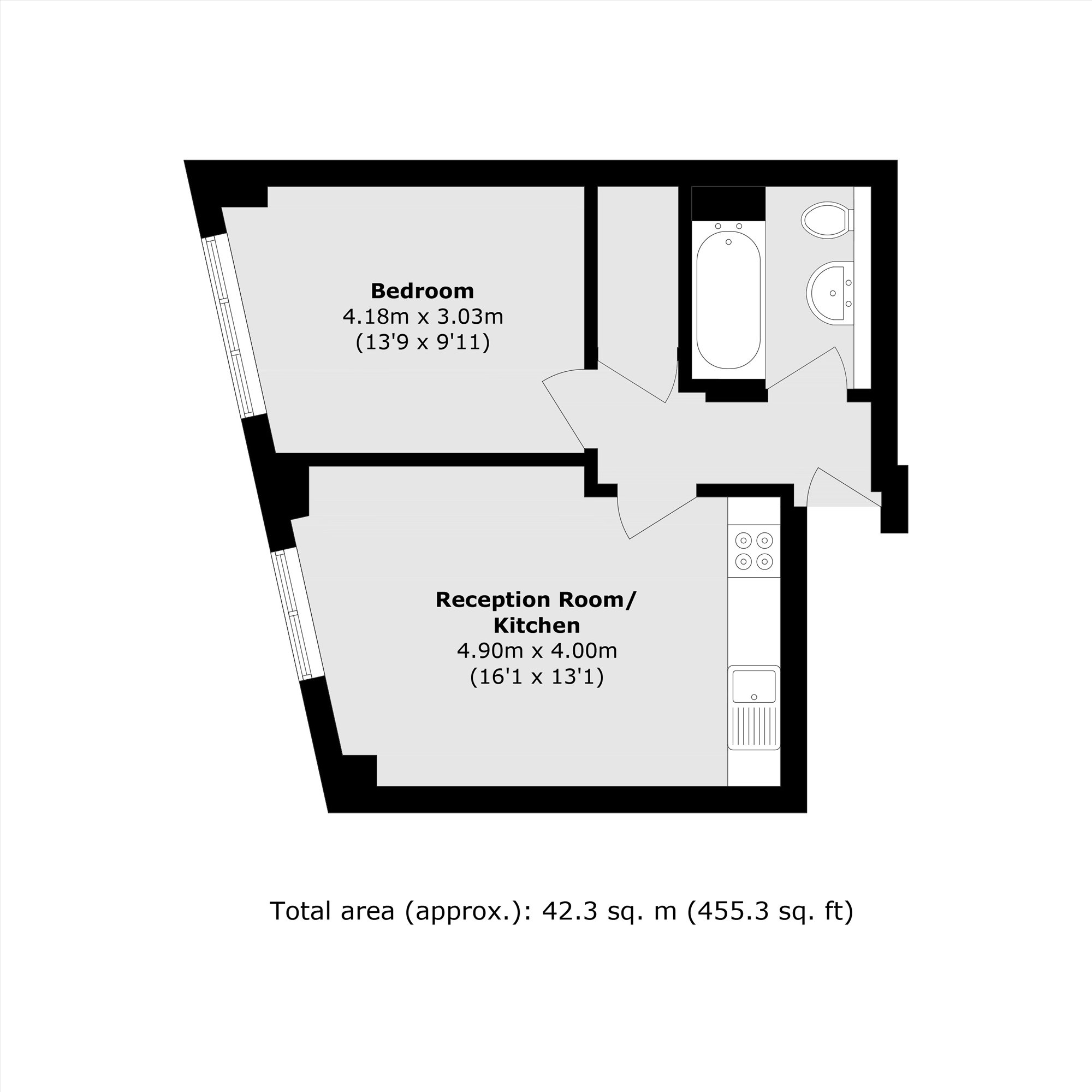Flat 6 St Andrews House (Phase 2), 26-27, Victoria Road, Surbiton floorplan