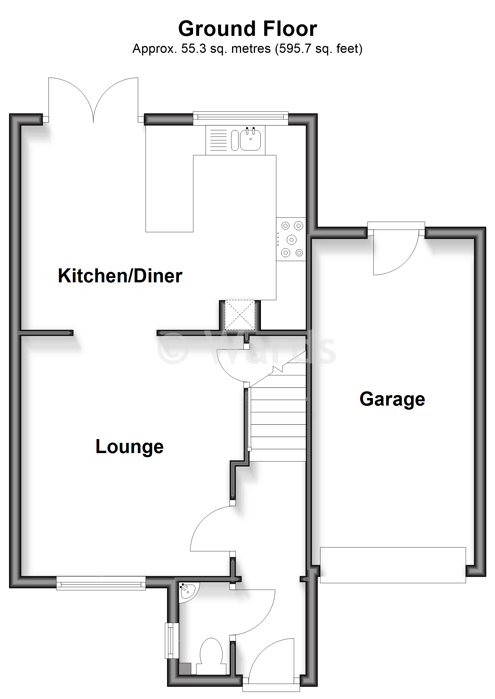 9, Harvest Way, Ashford floorplan
