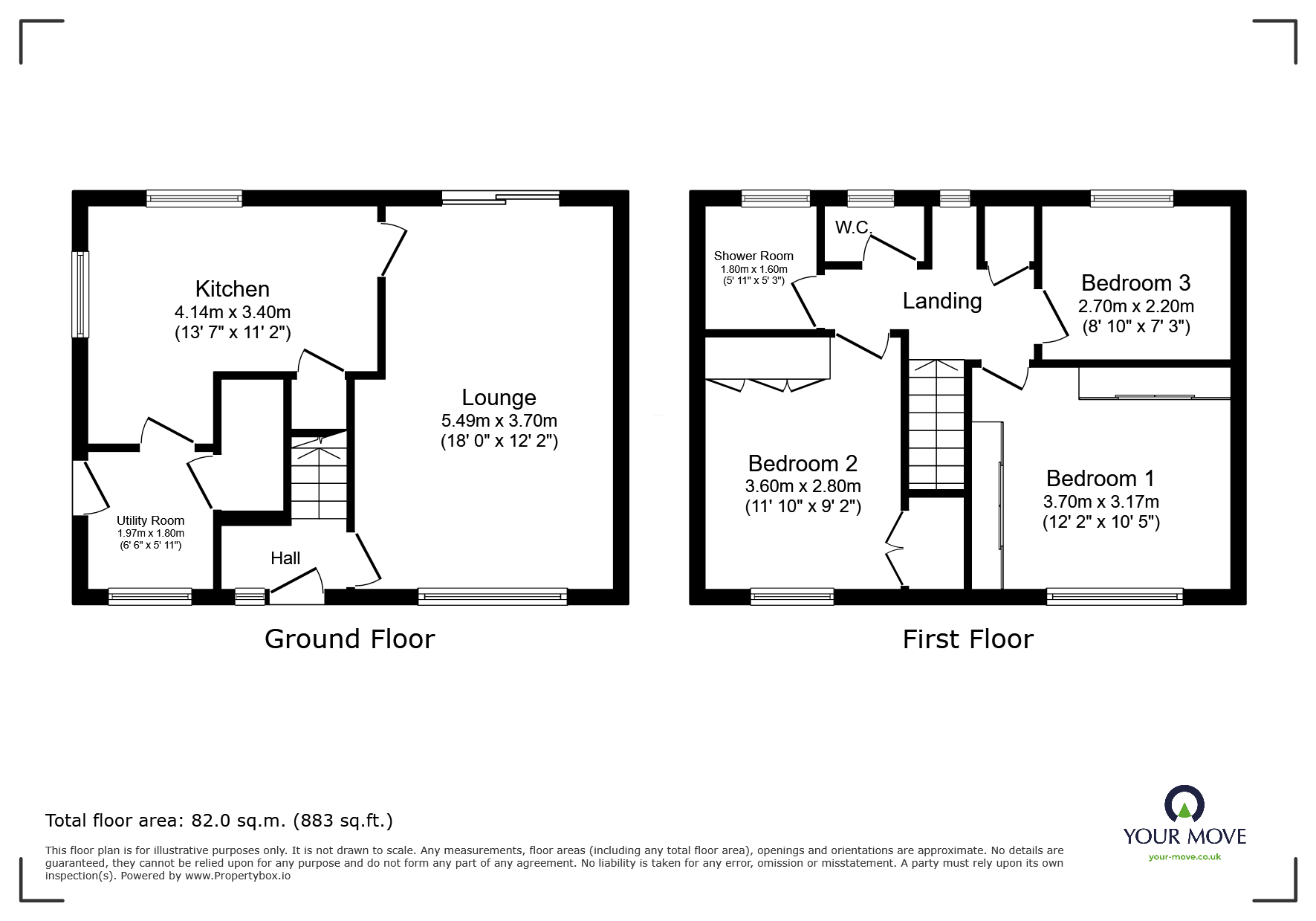 4, New Road, Telford floorplan