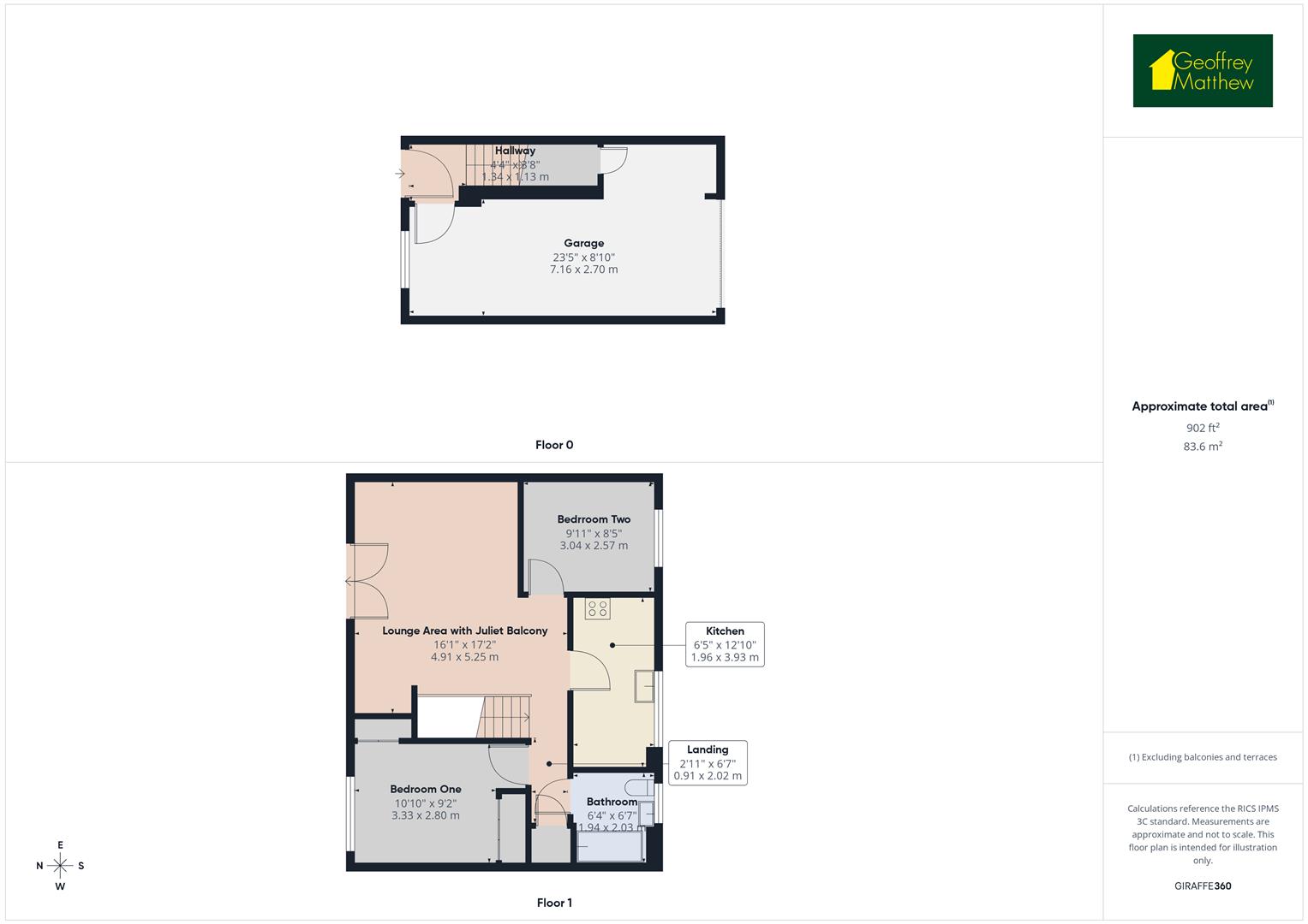 19, Grampian Place, Great Ashby, Stevenage floorplan