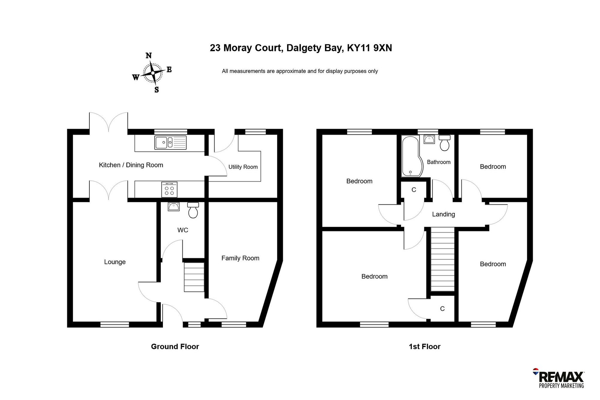 23 Moray Court, Dunfermline floorplan