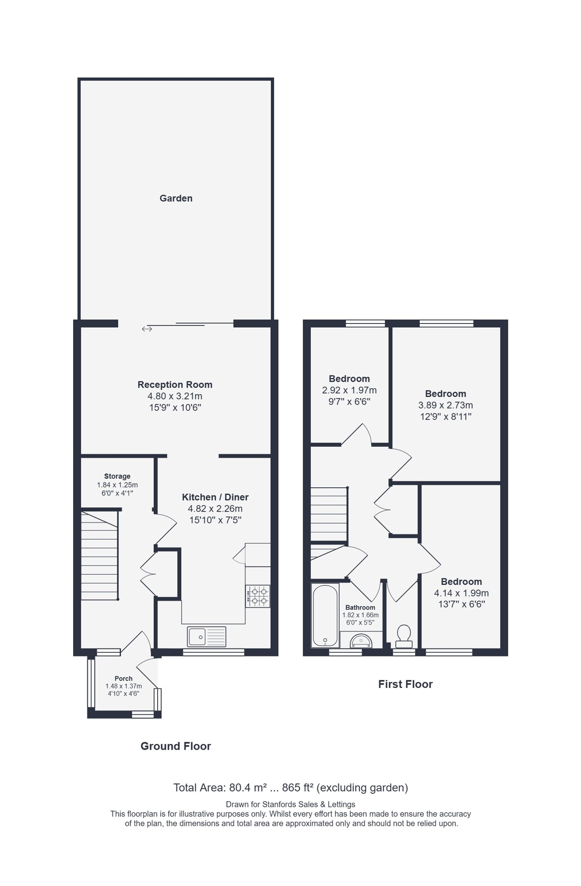 23 Lockwood Close, London floorplan