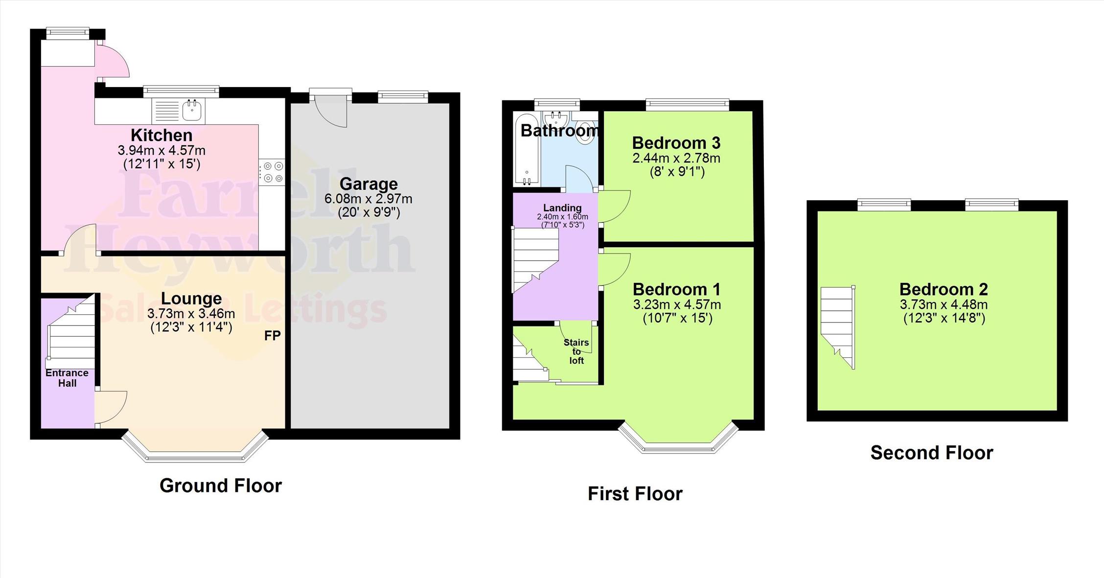 3 Bedrooms  for sale in Deneway Ave, Blackpool FY3