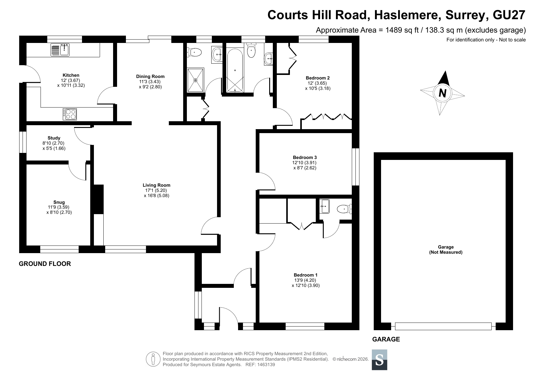 16, Courts Hill Road, Surrey floorplan