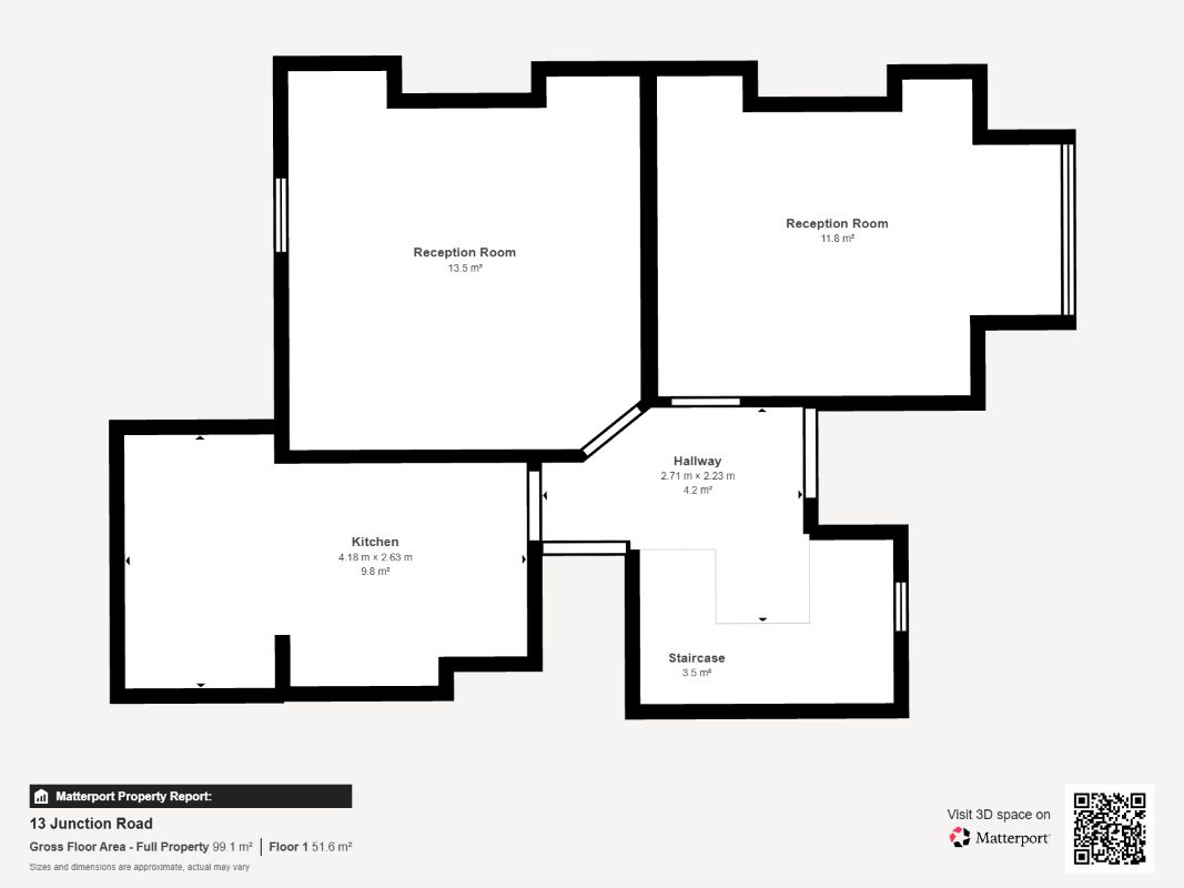 13, Junction Road, Stourbridge floorplan