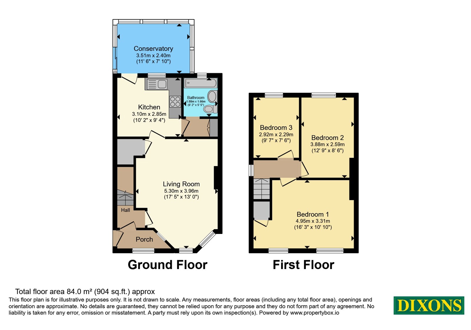 144, Poole Crescent, West Midlands floorplan