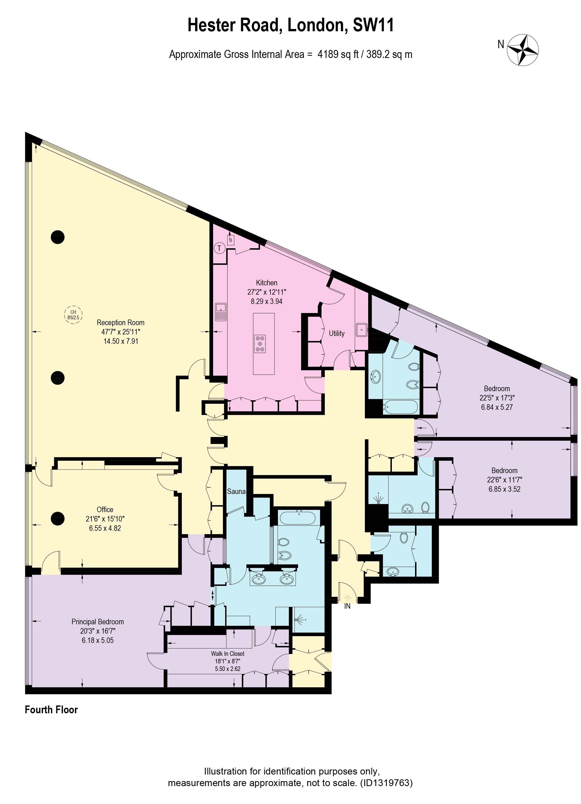 44-46, Riverside One, London floorplan