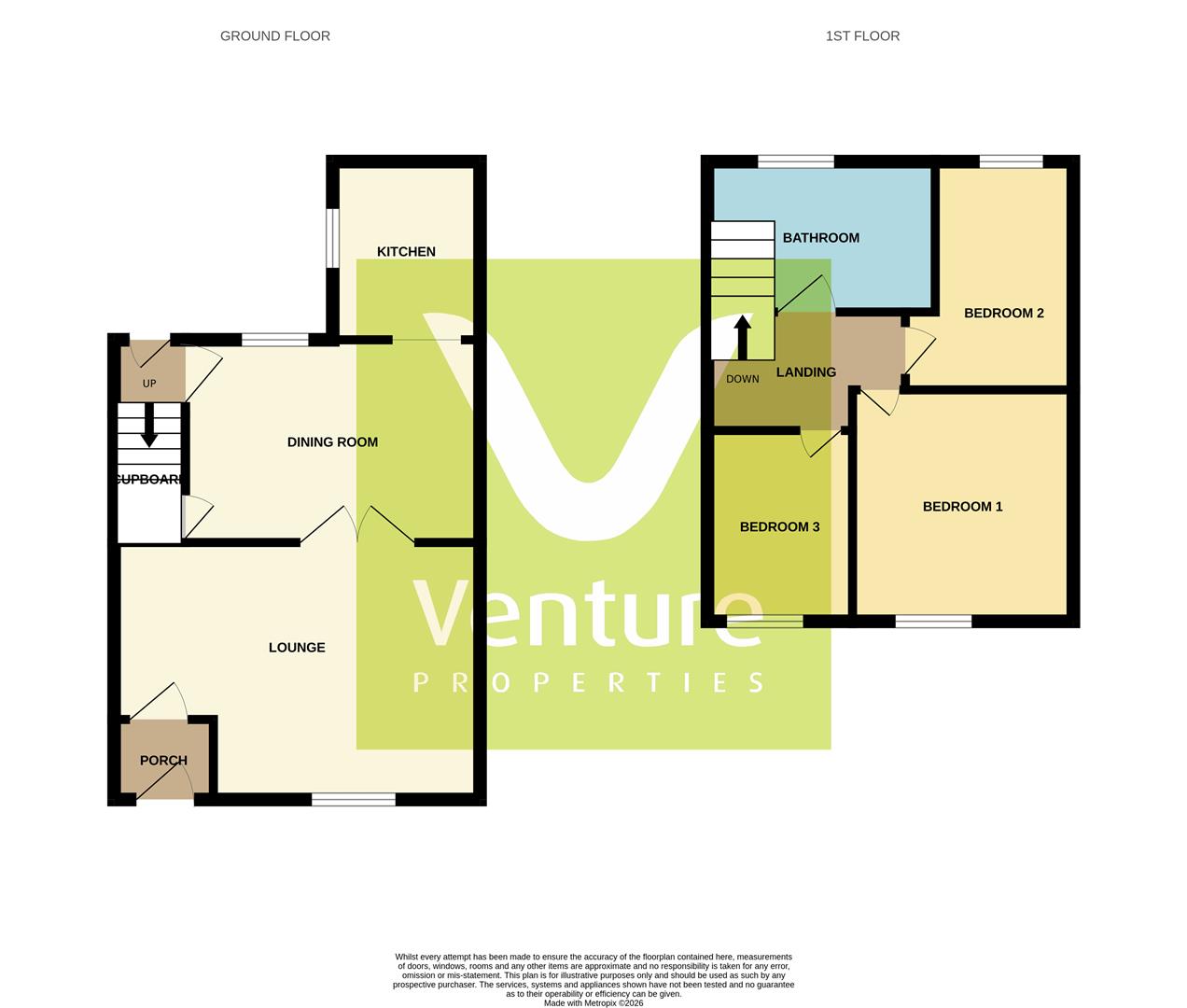 2, Grove Road, Bishop Auckland floorplan