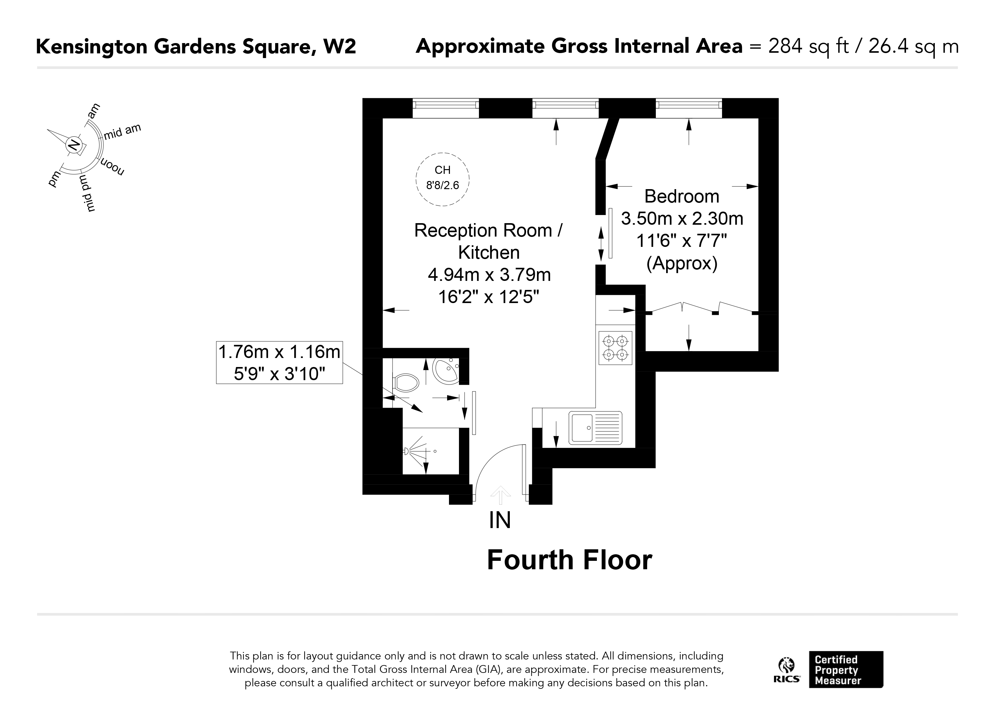 Kensington Gardens Square, Notting Hill W2, 1 bedroom flat for sale 65882717 PrimeLocation