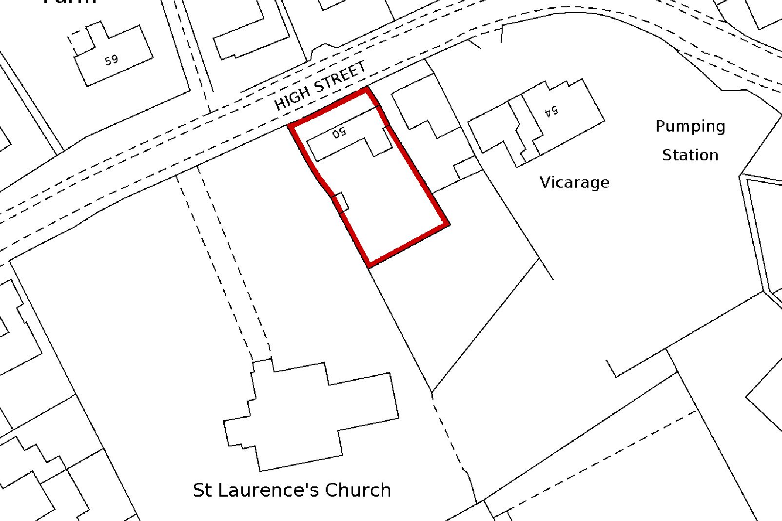 50, High Street, Foxton floorplan