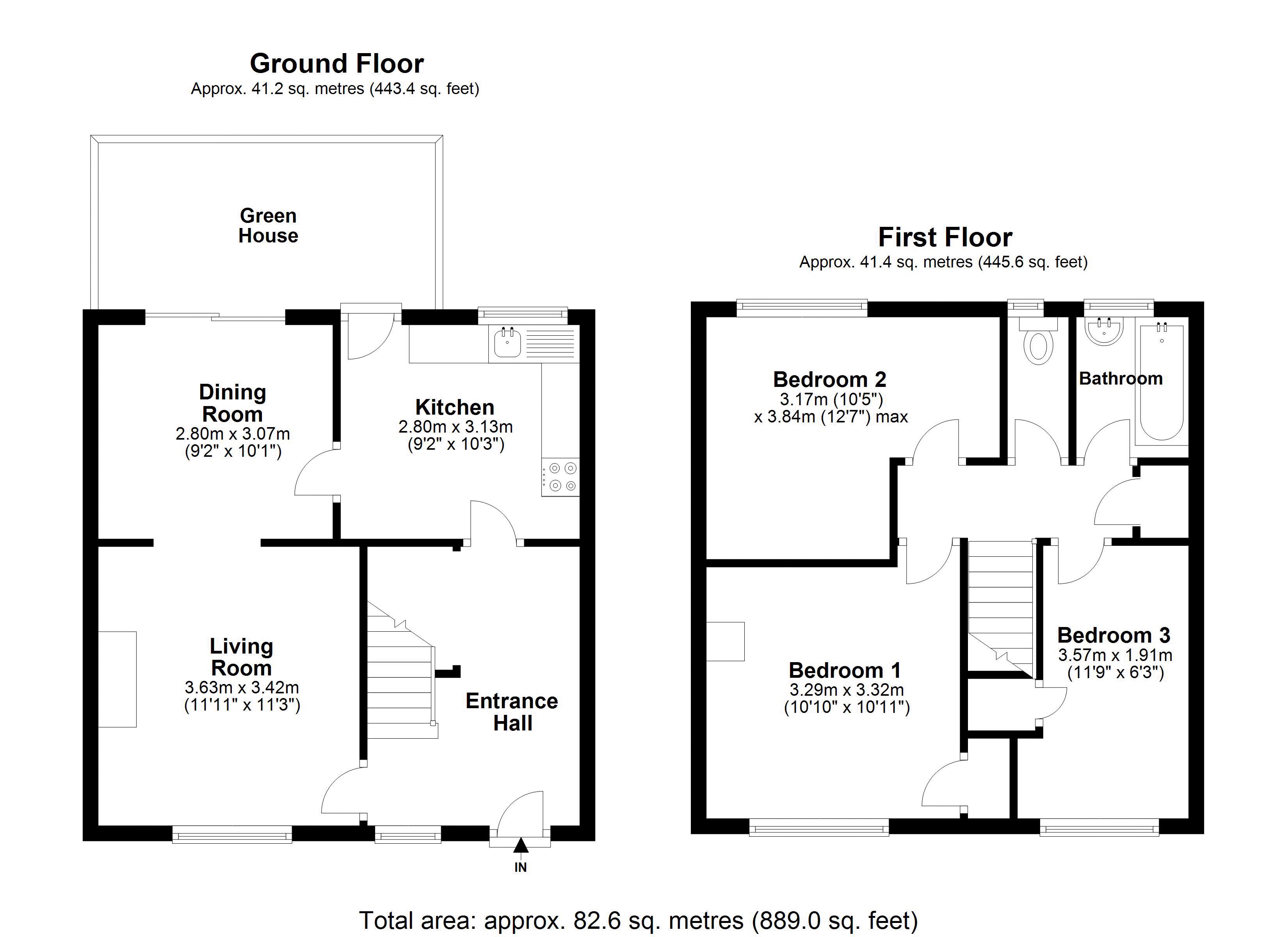 Nash Road, Tilgate, Crawley, West Sussex RH10, 3 bedroom terraced house