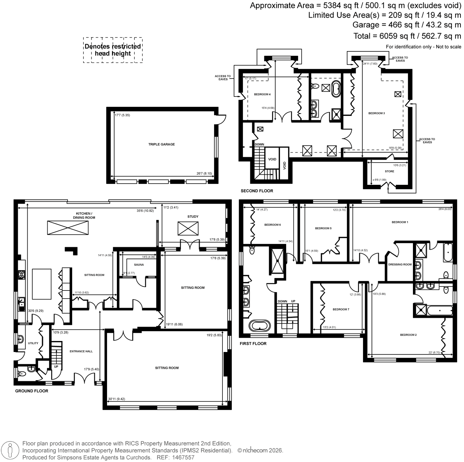 Birchwood,, Blackdown Avenue, Pyrford floorplan