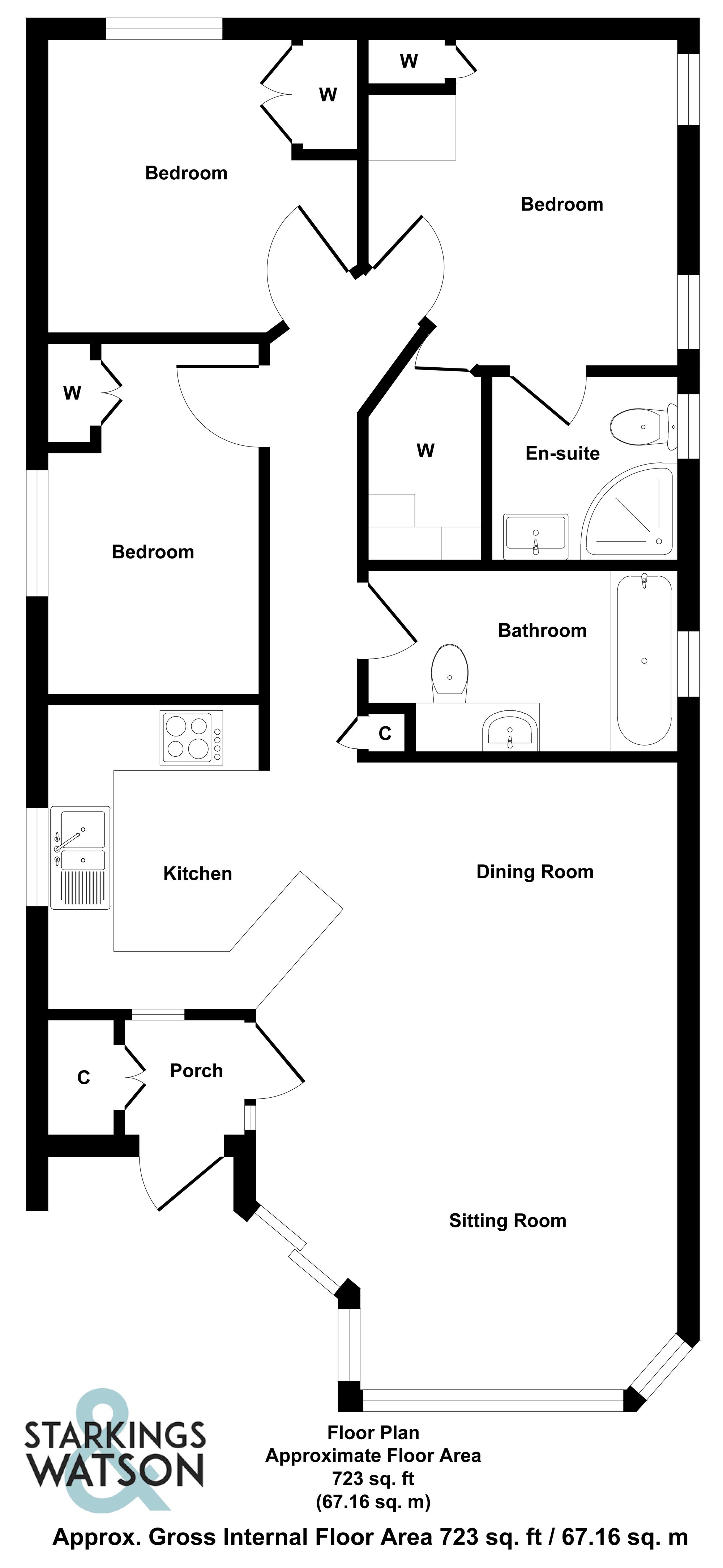 Chedgrave, Staithe Road, Beccles floorplan