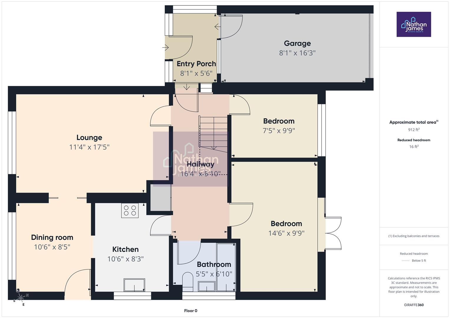 9, Castle Lea, Caldicot floorplan