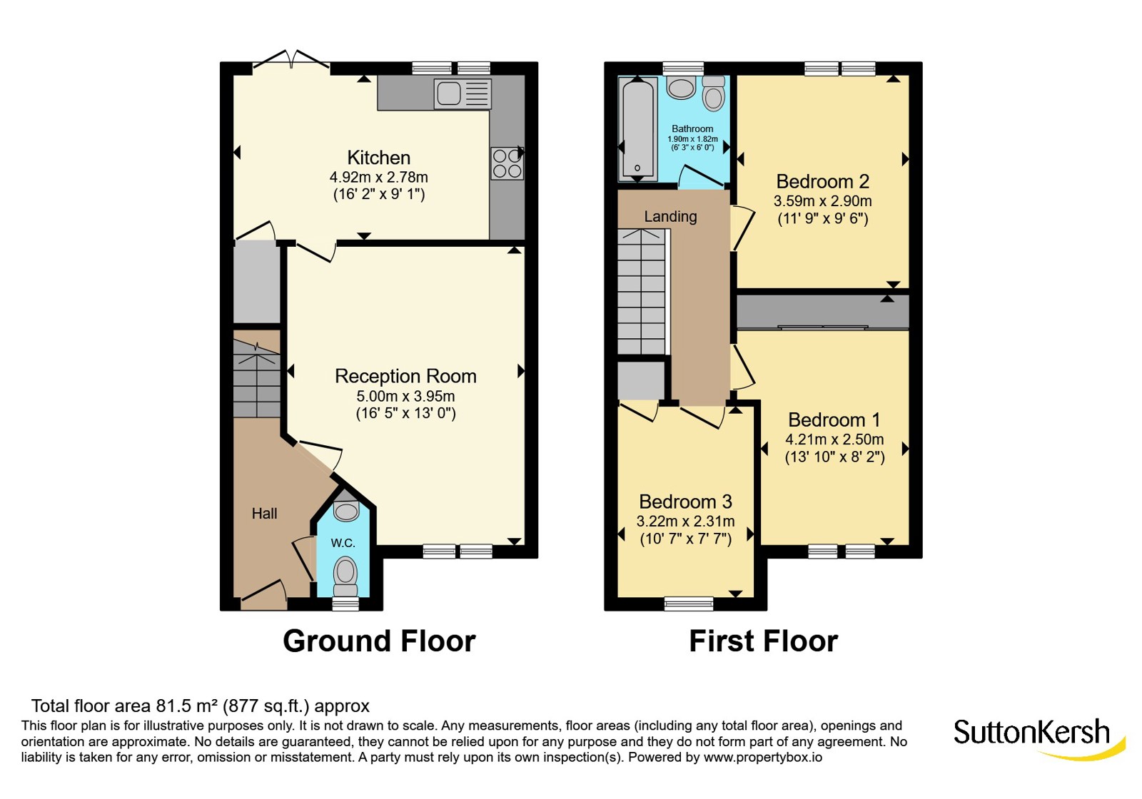 83, Mab Lane, Merseyside floorplan