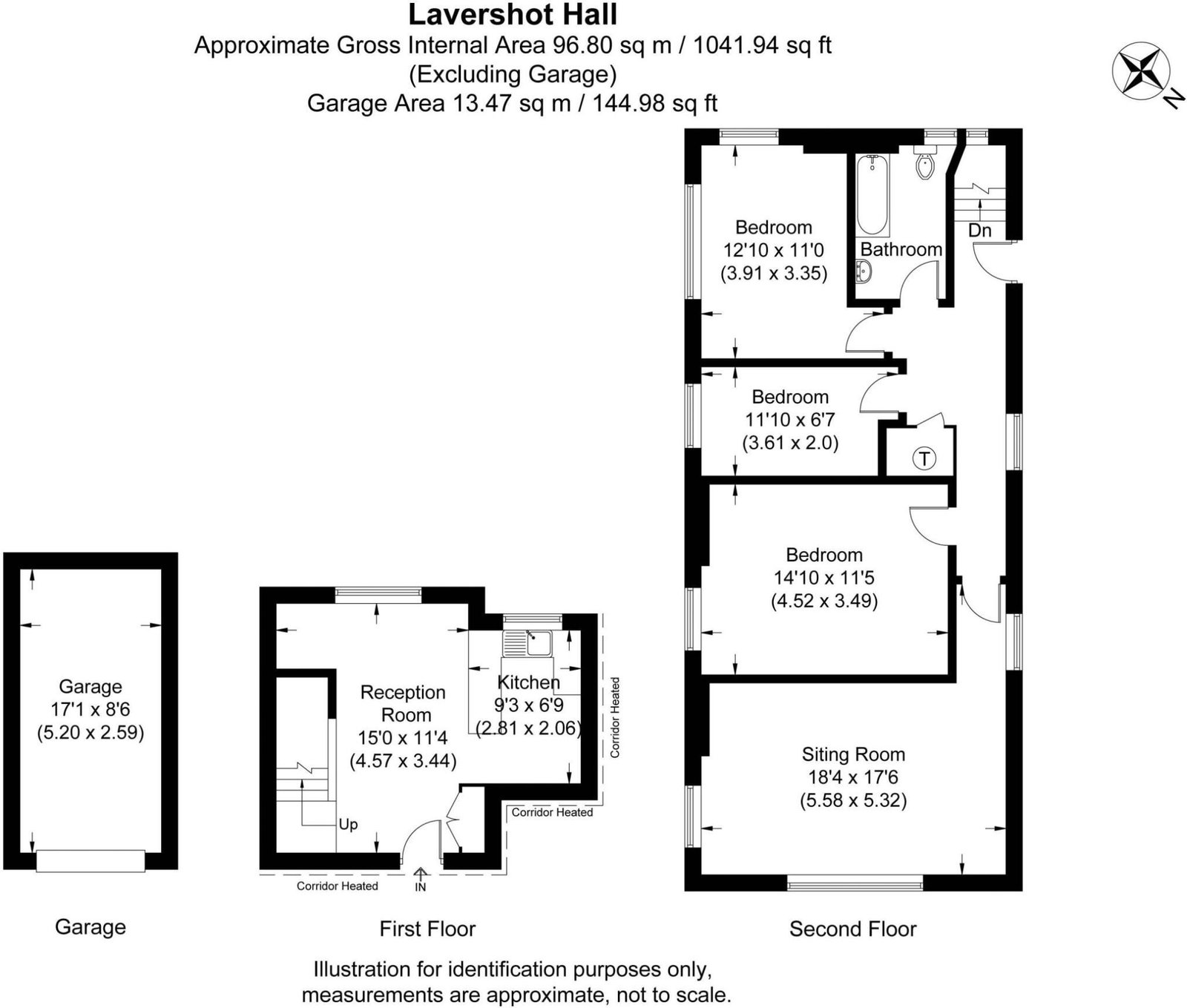 Lavershot Hall,Flat 6, London Road, Windlesham floorplan