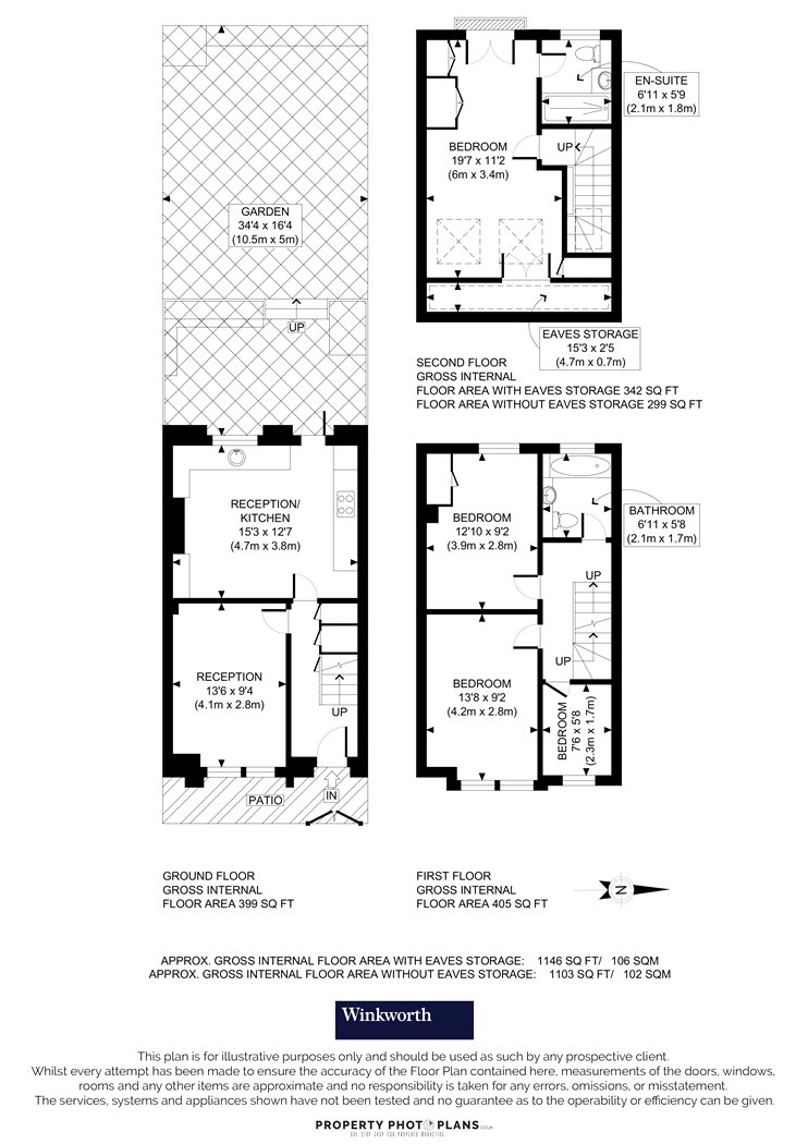 85, Galloway Road, London floorplan