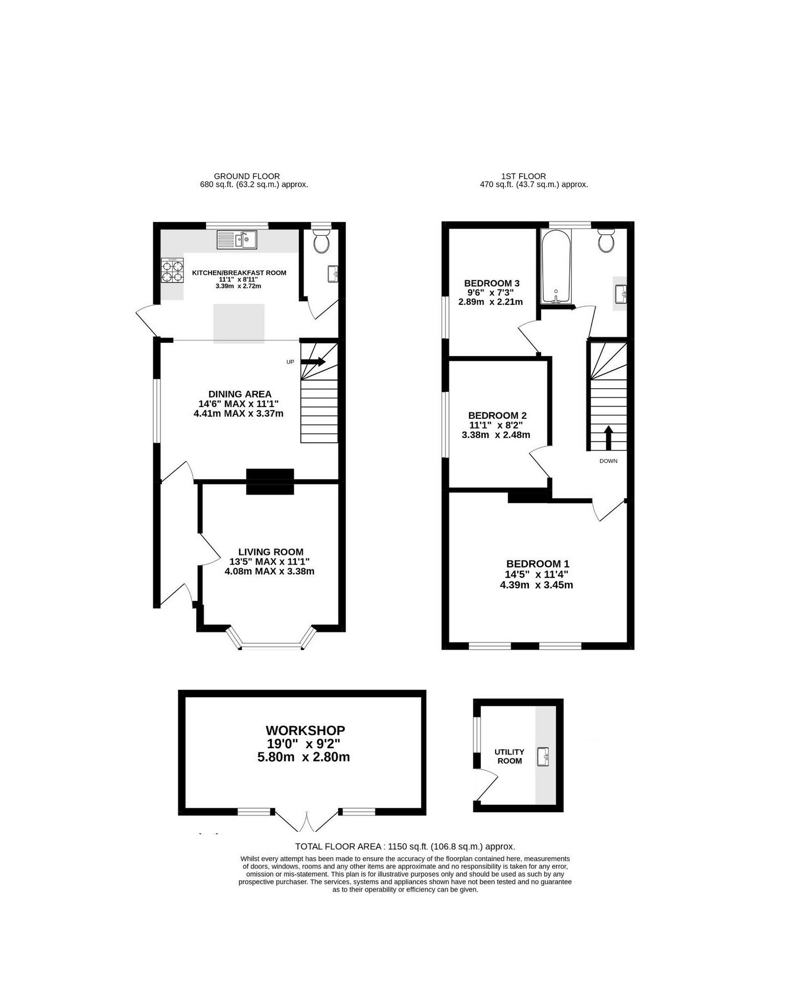 Watchetts Road, Camberley, Surrey GU15, 3 bedroom semidetached house
