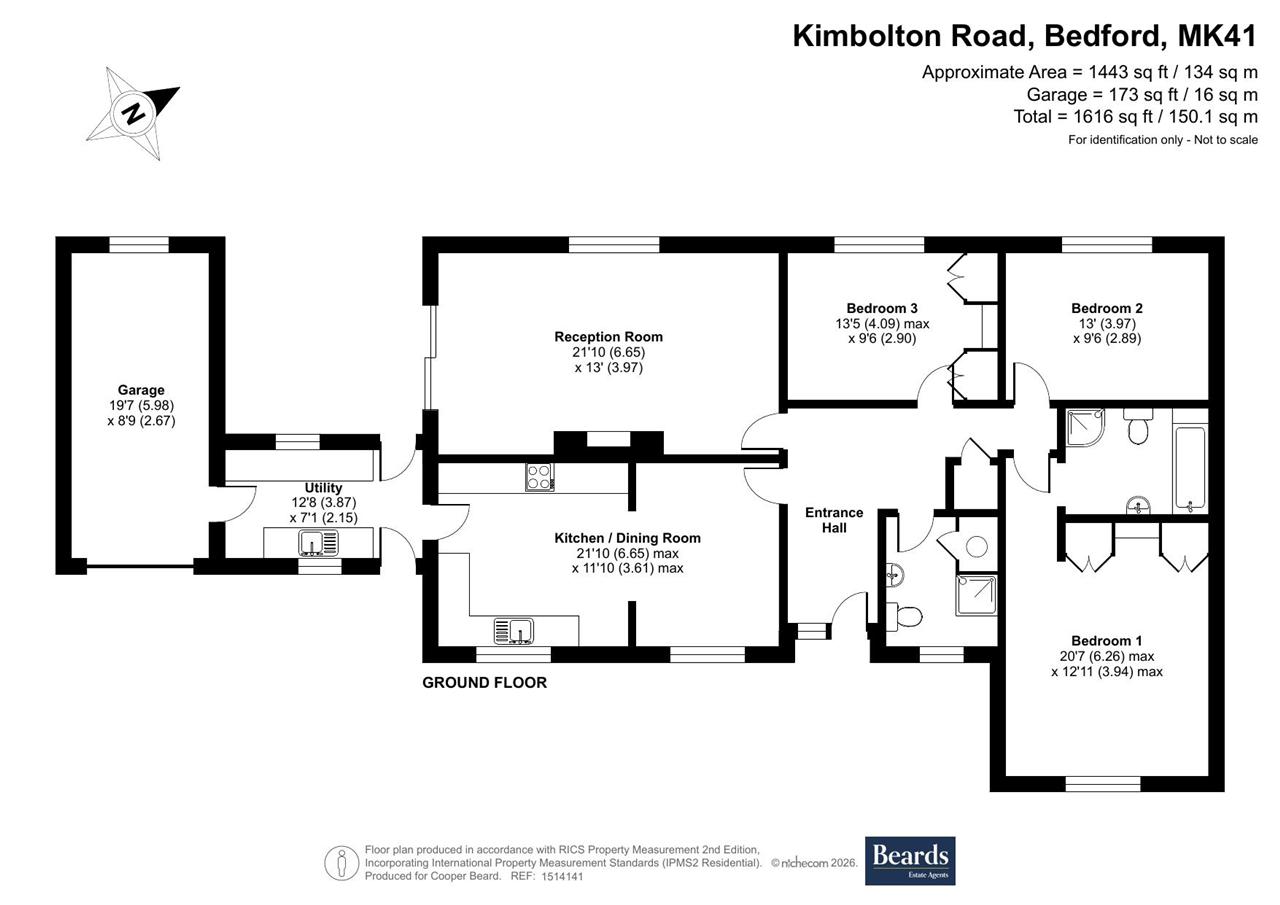 179C, Kimbolton Road, Bedford floorplan