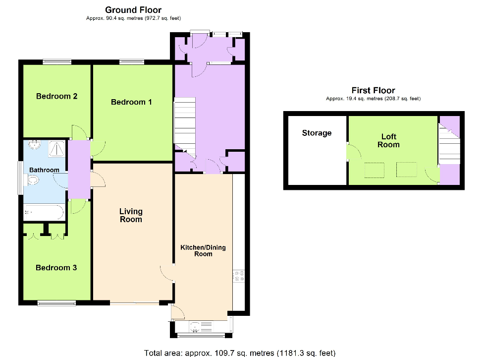 19, Neyland Heights, Milford Haven floorplan