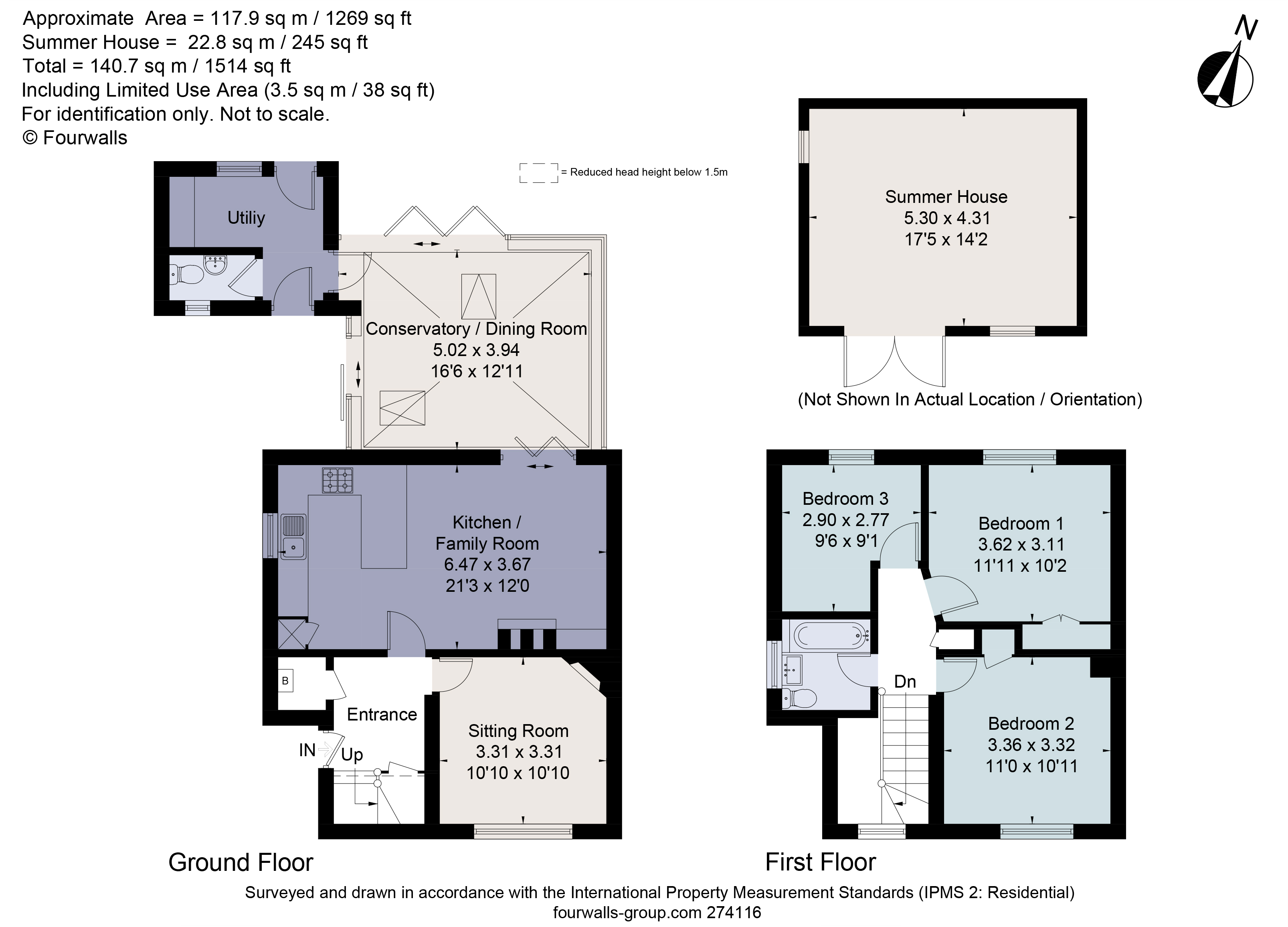 Capell Road, Chorleywood, Rickmansworth, Hertfordshire WD3, 3 bedroom