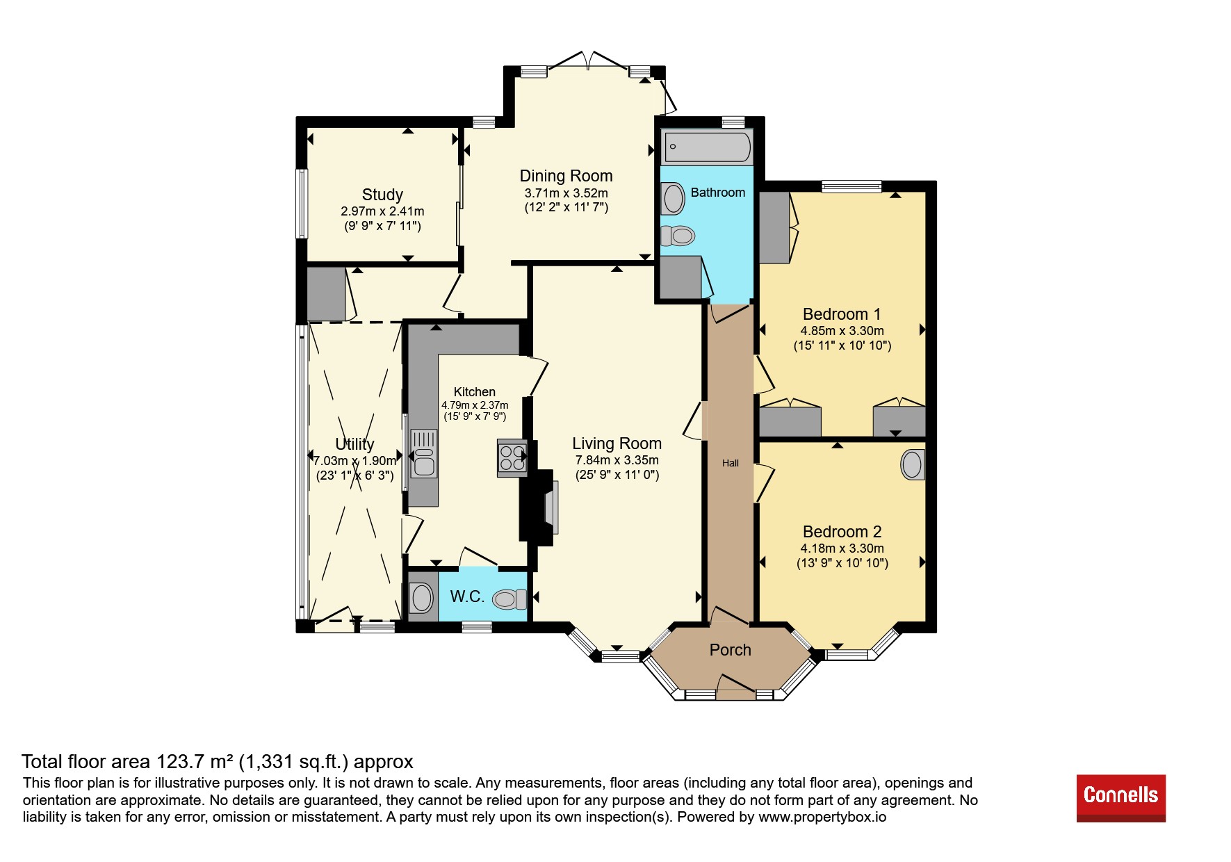 71, Liskeard Road, Callington floorplan