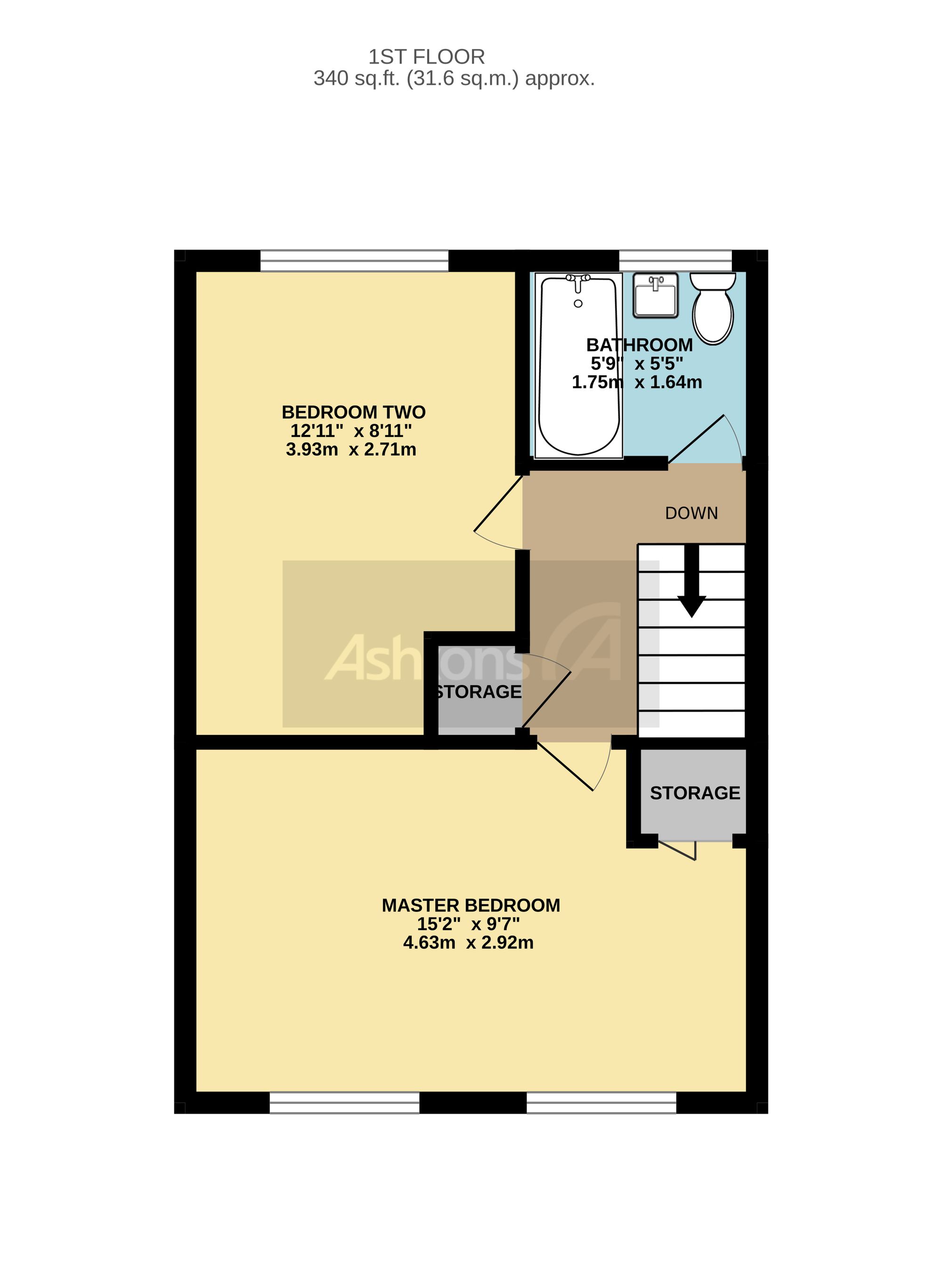 85 Newhaven Road, Warrington floorplan