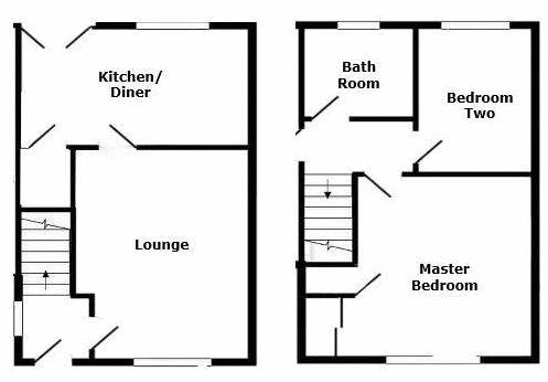 28, Chequers Court, Cannock floorplan