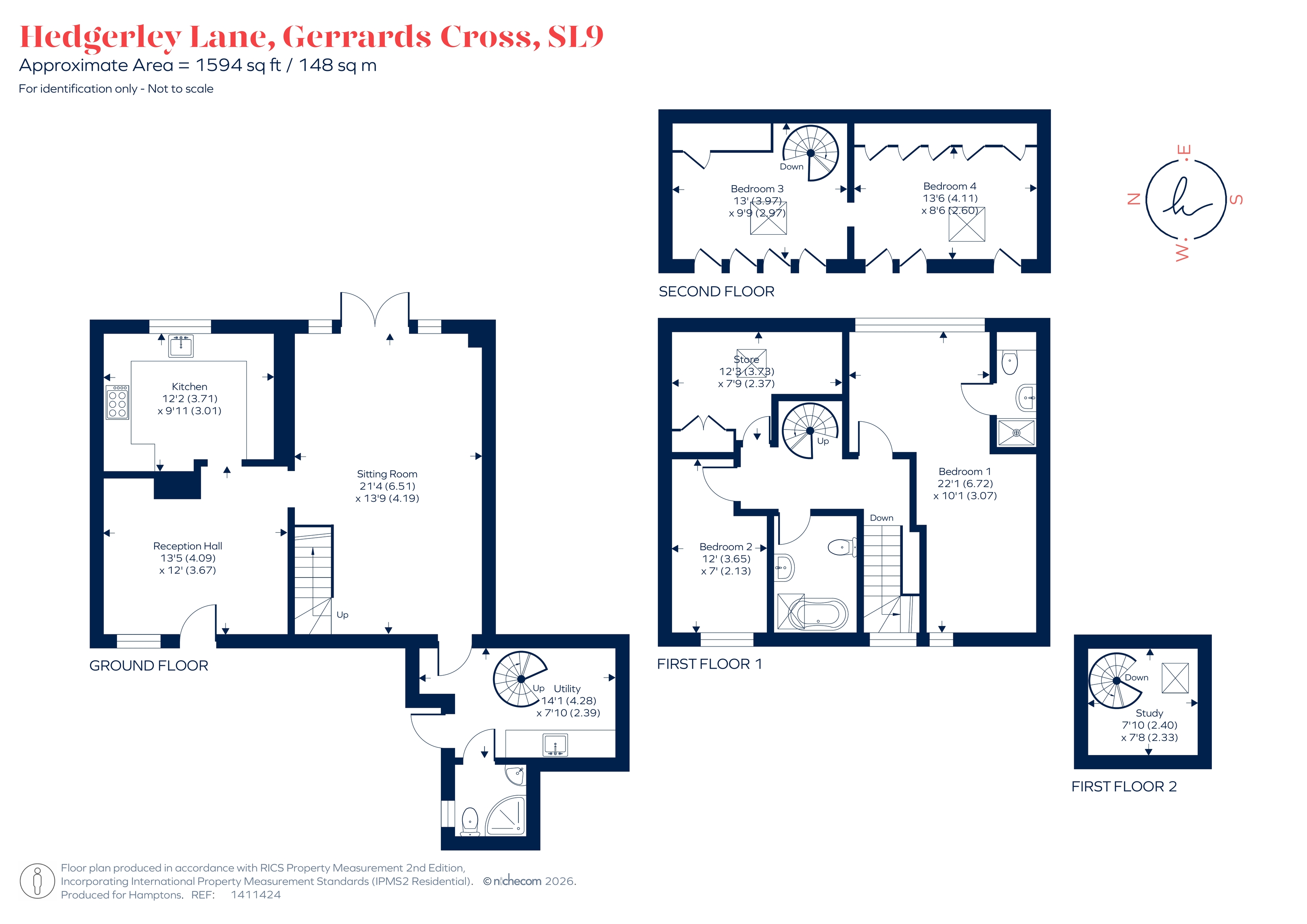 70, Hedgerley Lane, Gerrards Cross floorplan