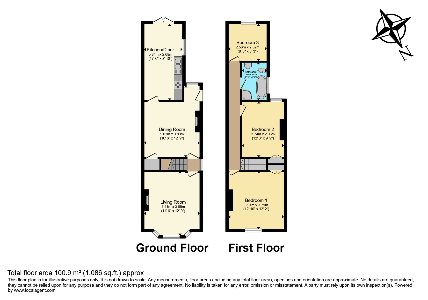 11, Wade Avenue, Derby floorplan