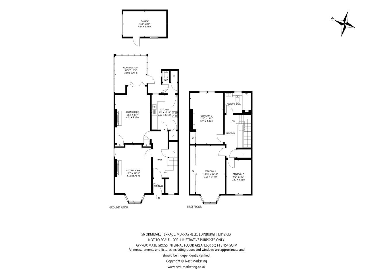 56, Ormidale Terrace, Edinburgh floorplan