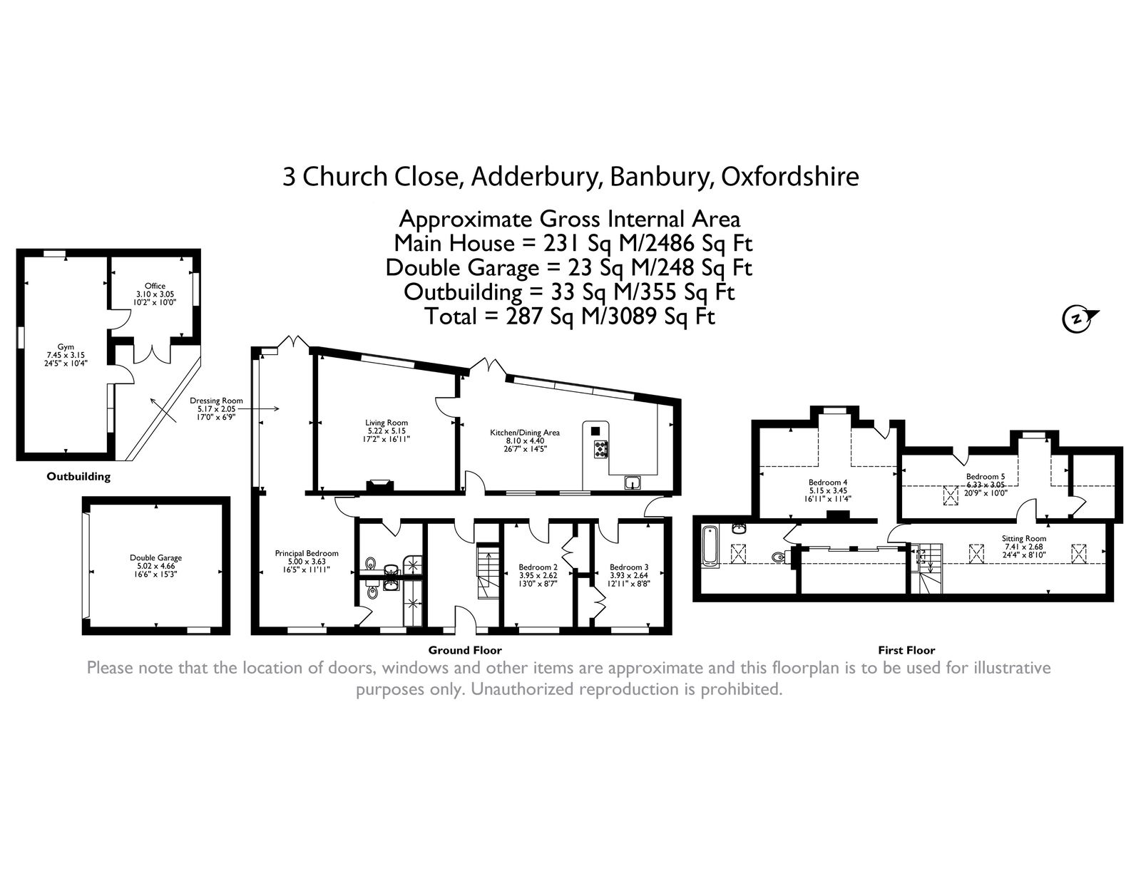 3, Church Close, Banbury floorplan