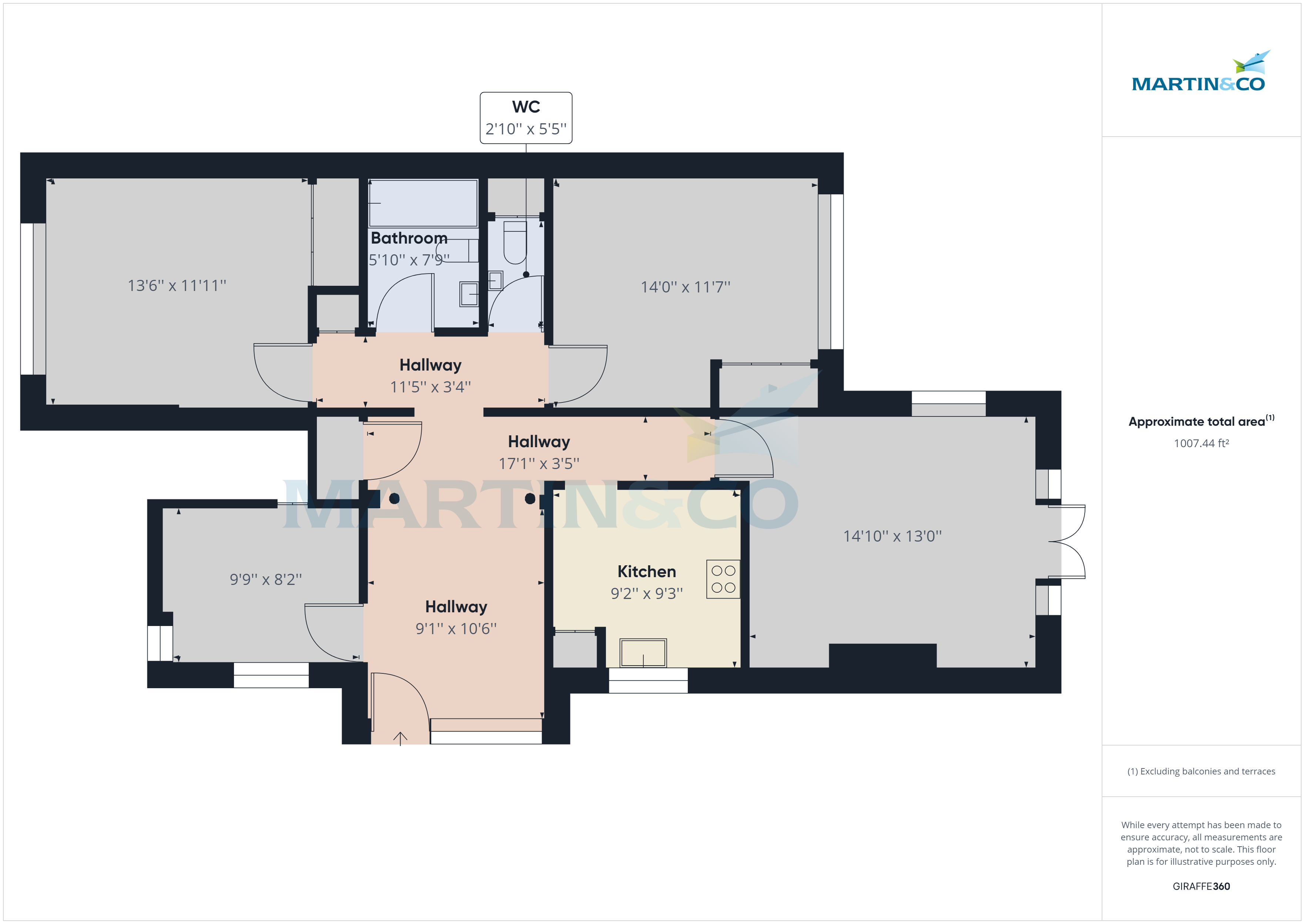 12, Bowling Green Close, Aldwick, Bognor Regis floorplan