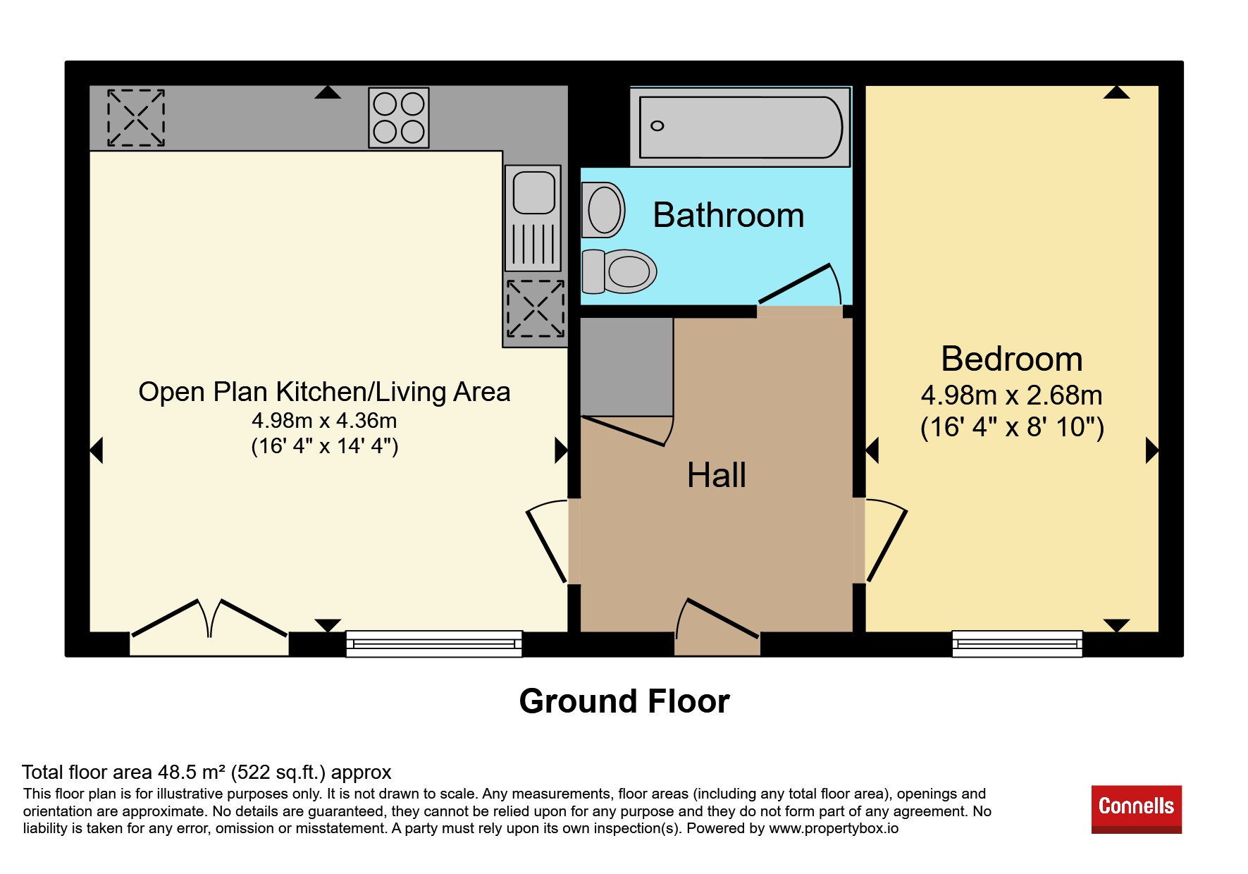 Flat 21, Bluebell Court, Leighton Road, Leighton Buzzard floorplan
