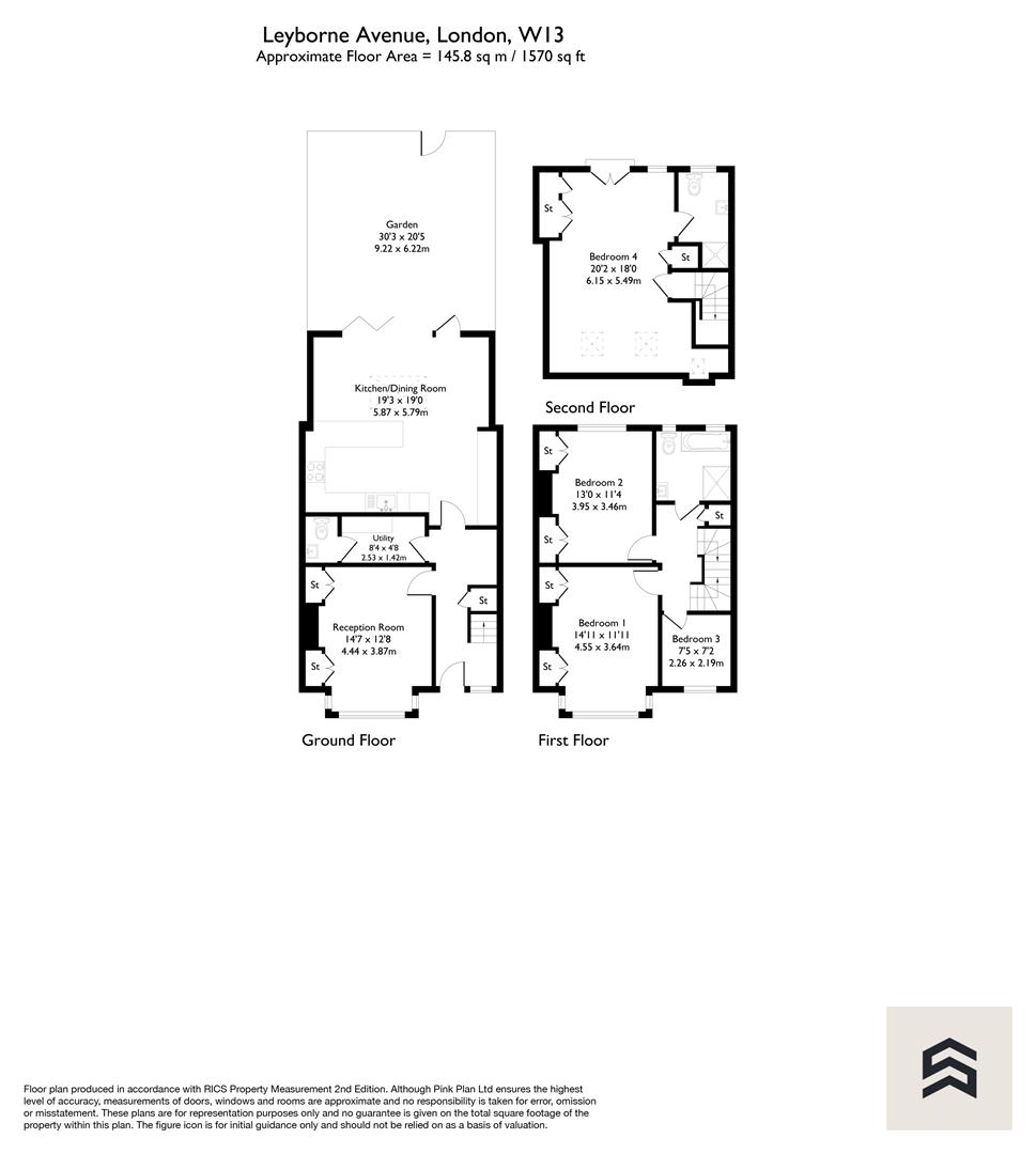37, Leyborne Avenue, London floorplan