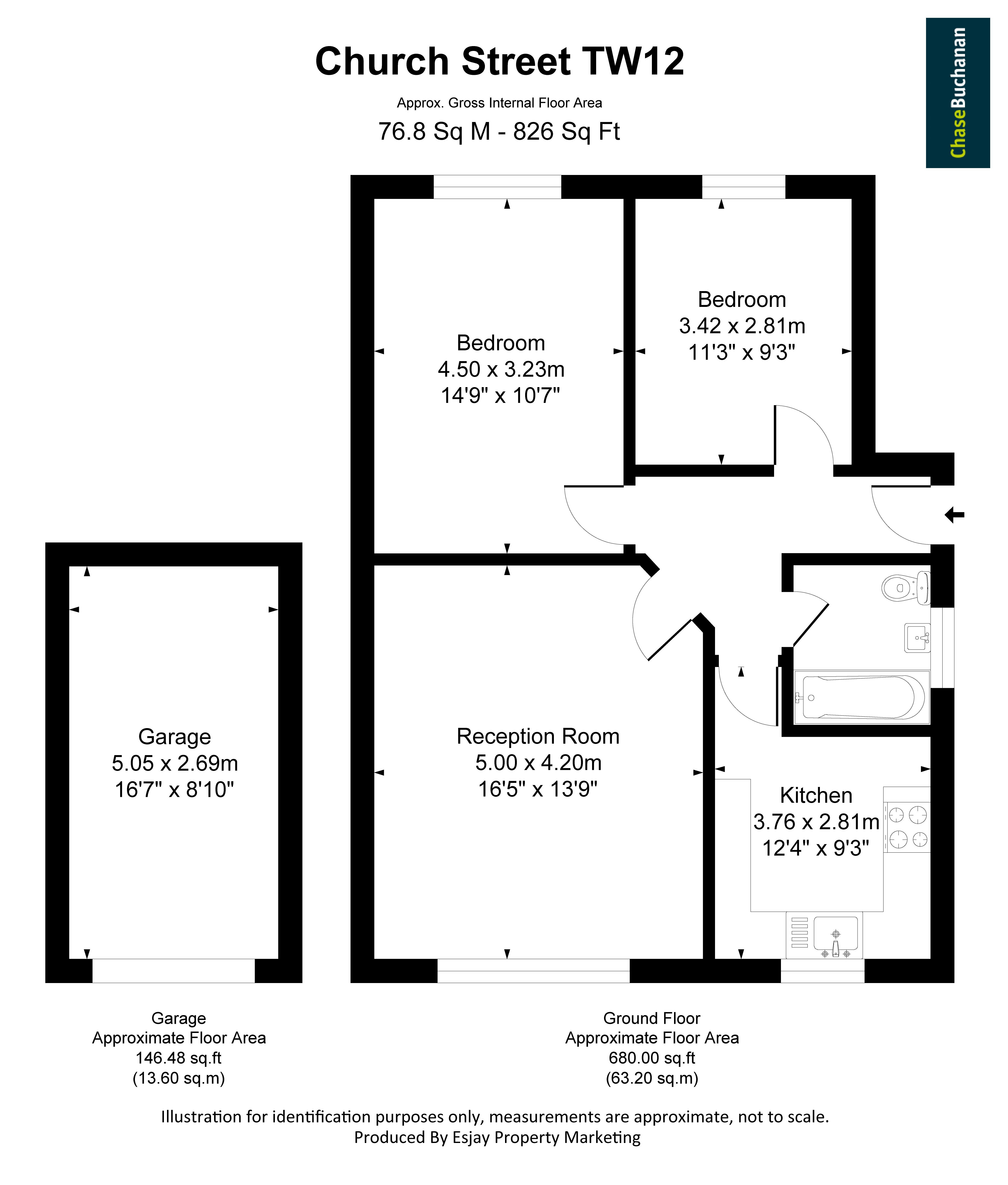 29, Church Street, Hampton floorplan