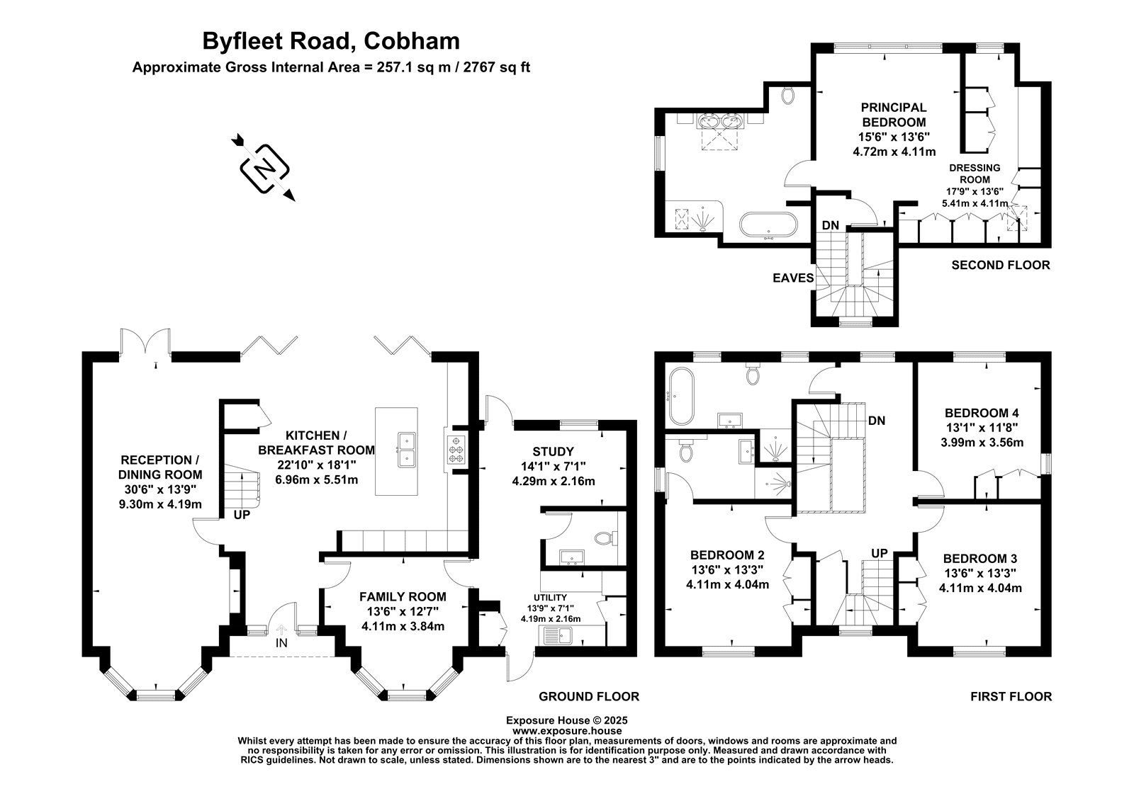 Woodlands,, Byfleet Road, Surrey floorplan