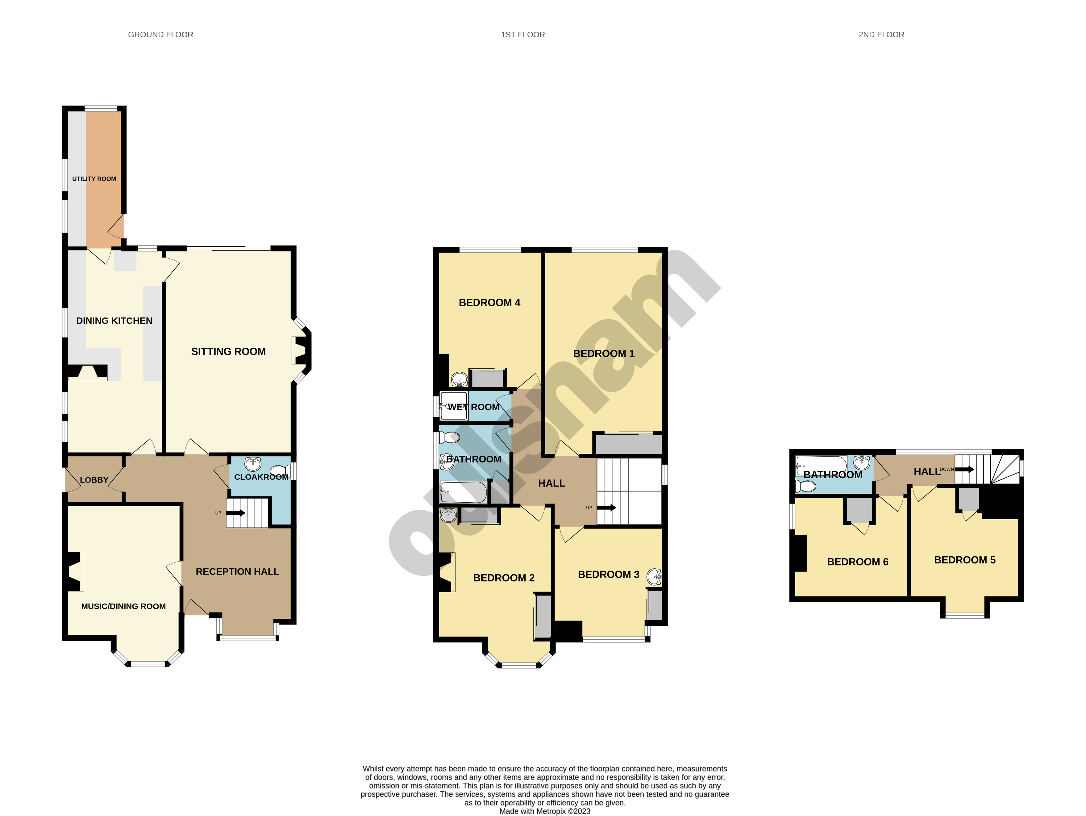 64, Oxford Road, Birmingham floorplan