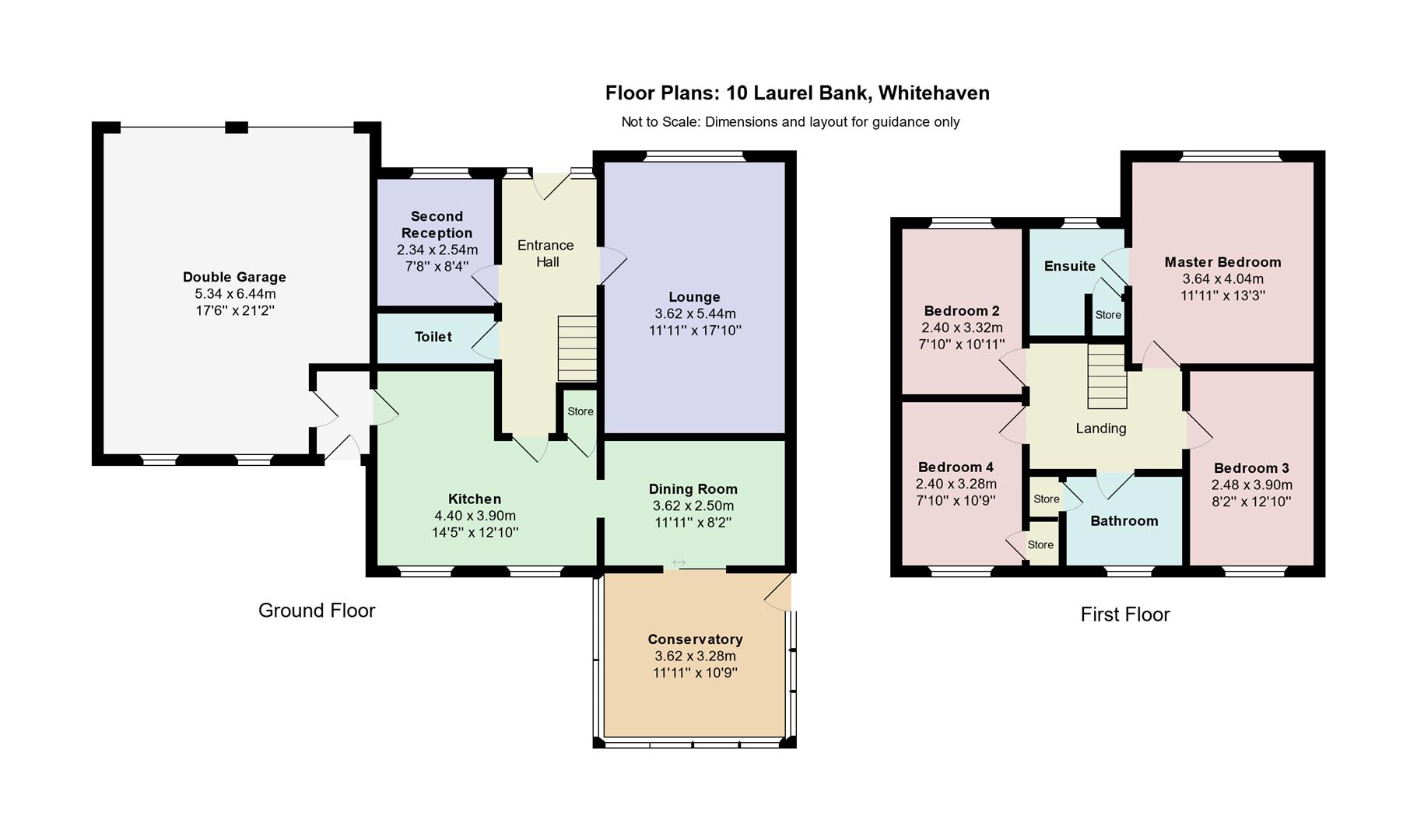 10, Laurel Bank, Whitehaven floorplan