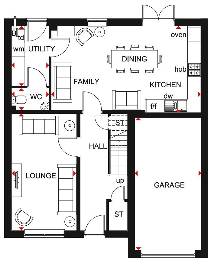 Plot 52 - The Bache, Lightmoor Village, Telford TF4, 4 bedroom detached ...