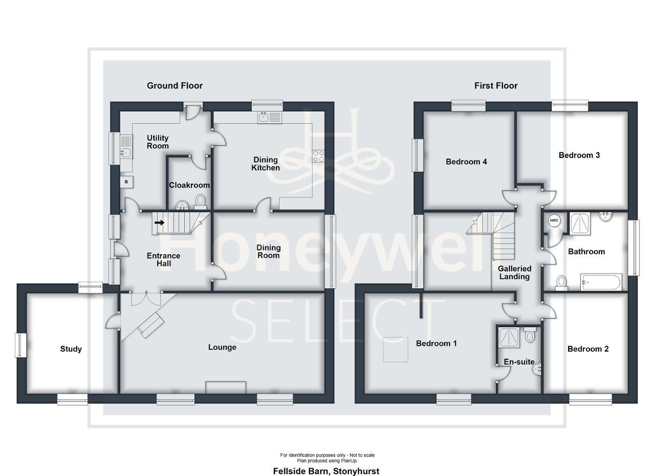 4 Bedrooms Detached house for sale in Stonyhurst, Clitheroe BB7