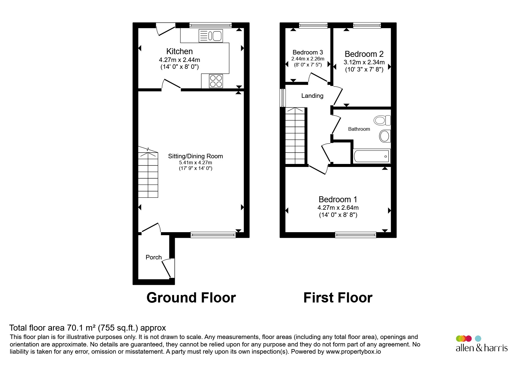 29, Malvern Close, Melksham floorplan