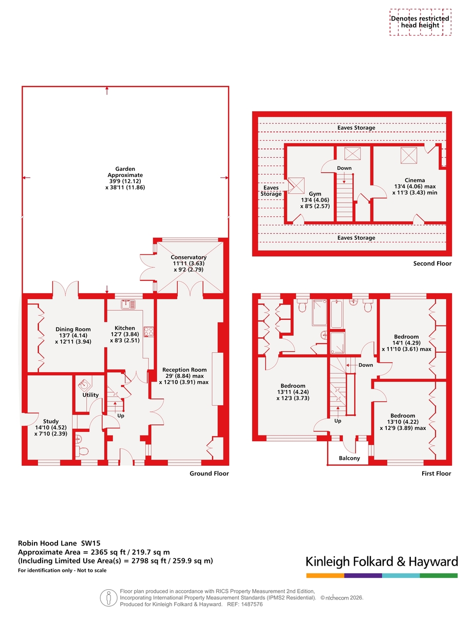 52, Robin Hood Lane, London floorplan