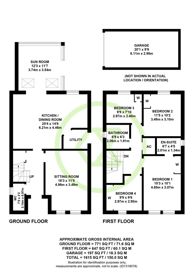 8, Tarver Close, Romsey floorplan