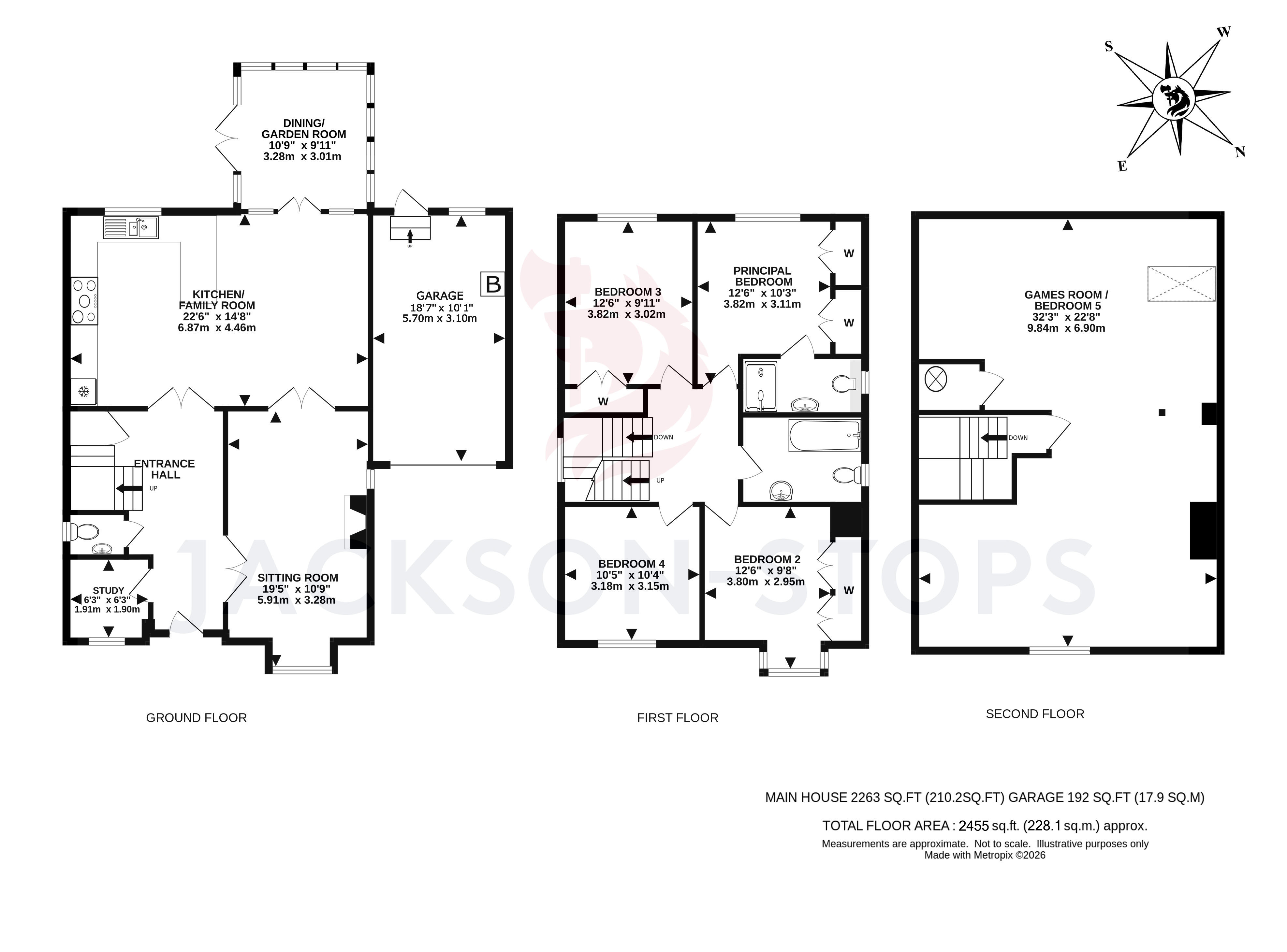 12, Ashurst Place, Surrey floorplan