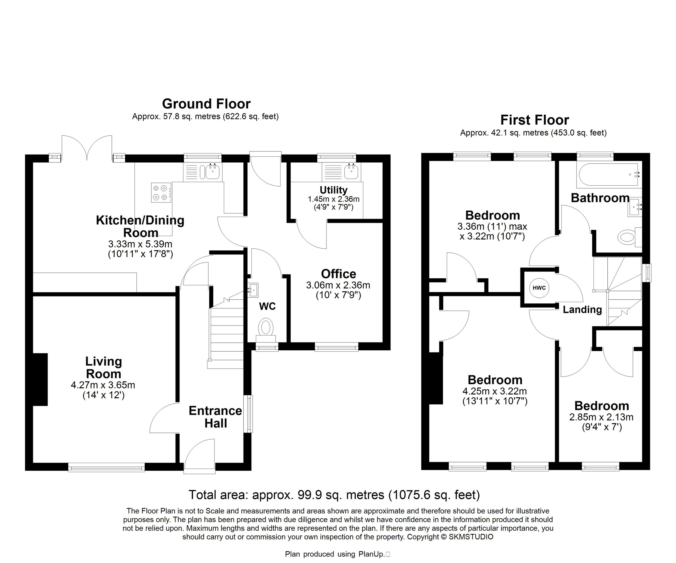 19 Bennetts Lane, Aylesbury floorplan