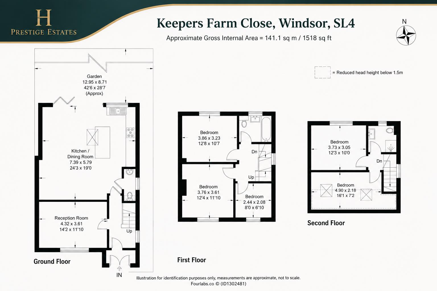 38, Keepers Farm Close, Windsor floorplan