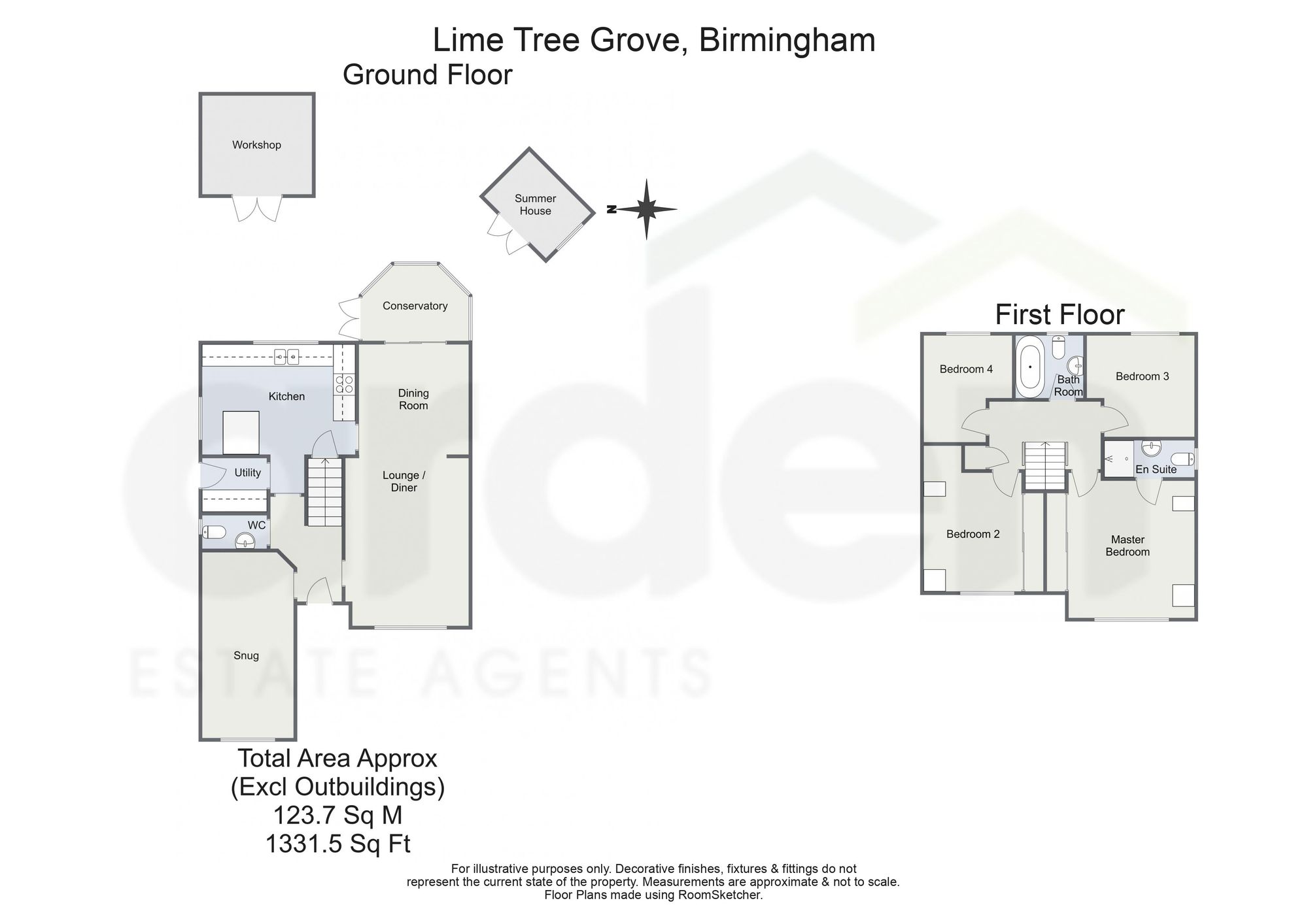 3, Lime Tree Grove, West Midlands floorplan