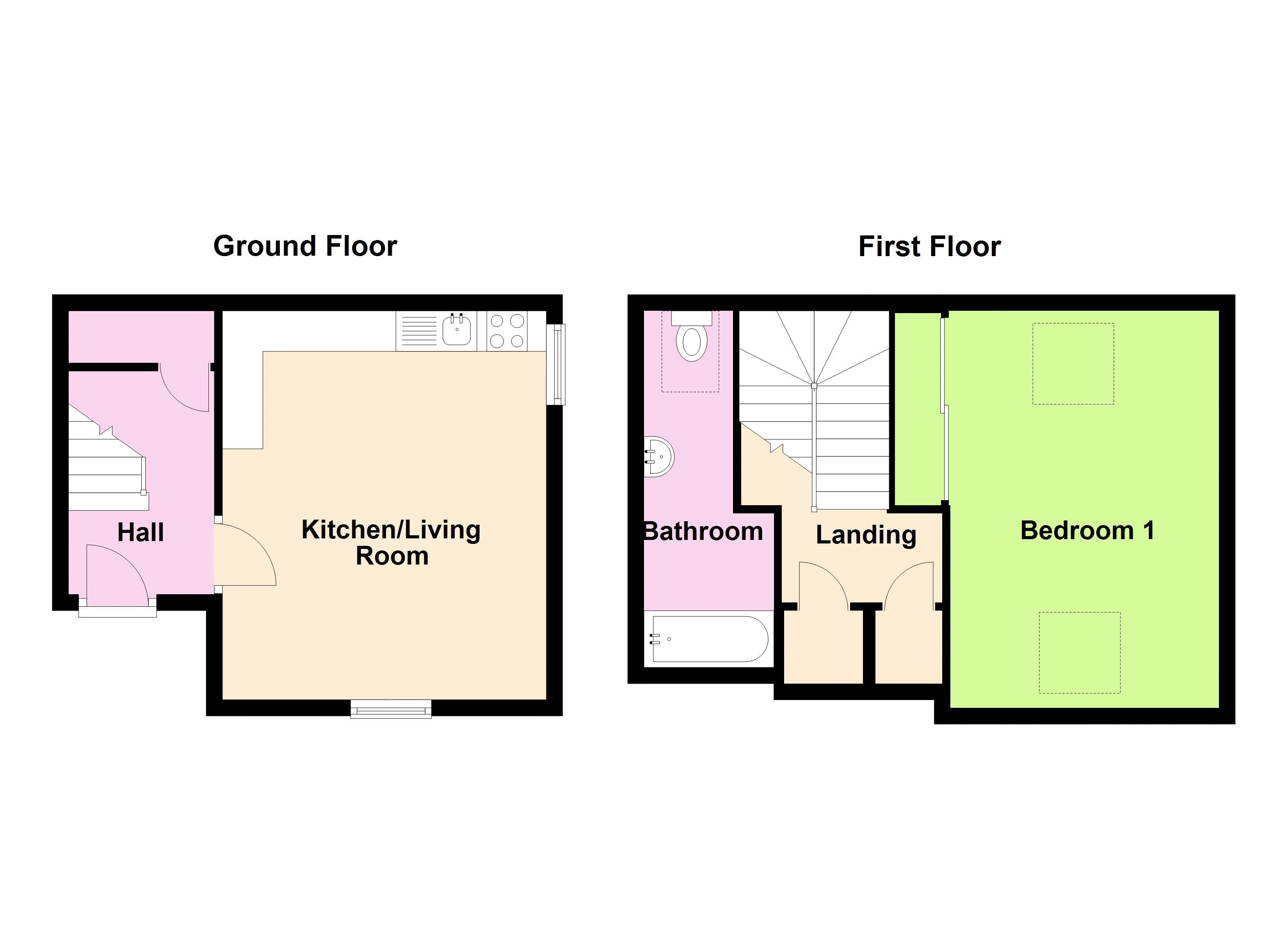 6 Oldfield House, Burnett Place, Thurso floorplan